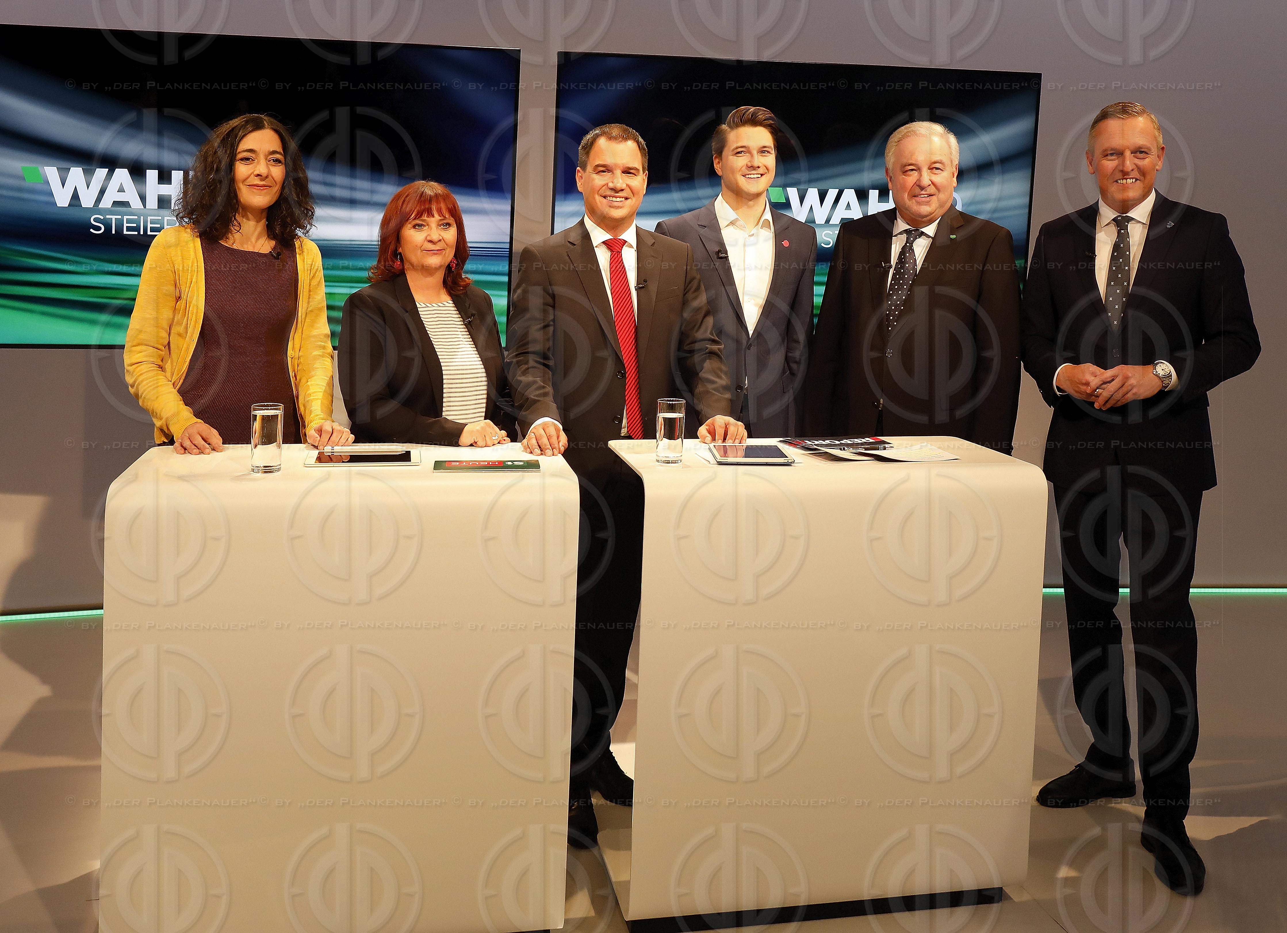 ORF TV Live-Diskussion Landtagswahl Steiermark 2019