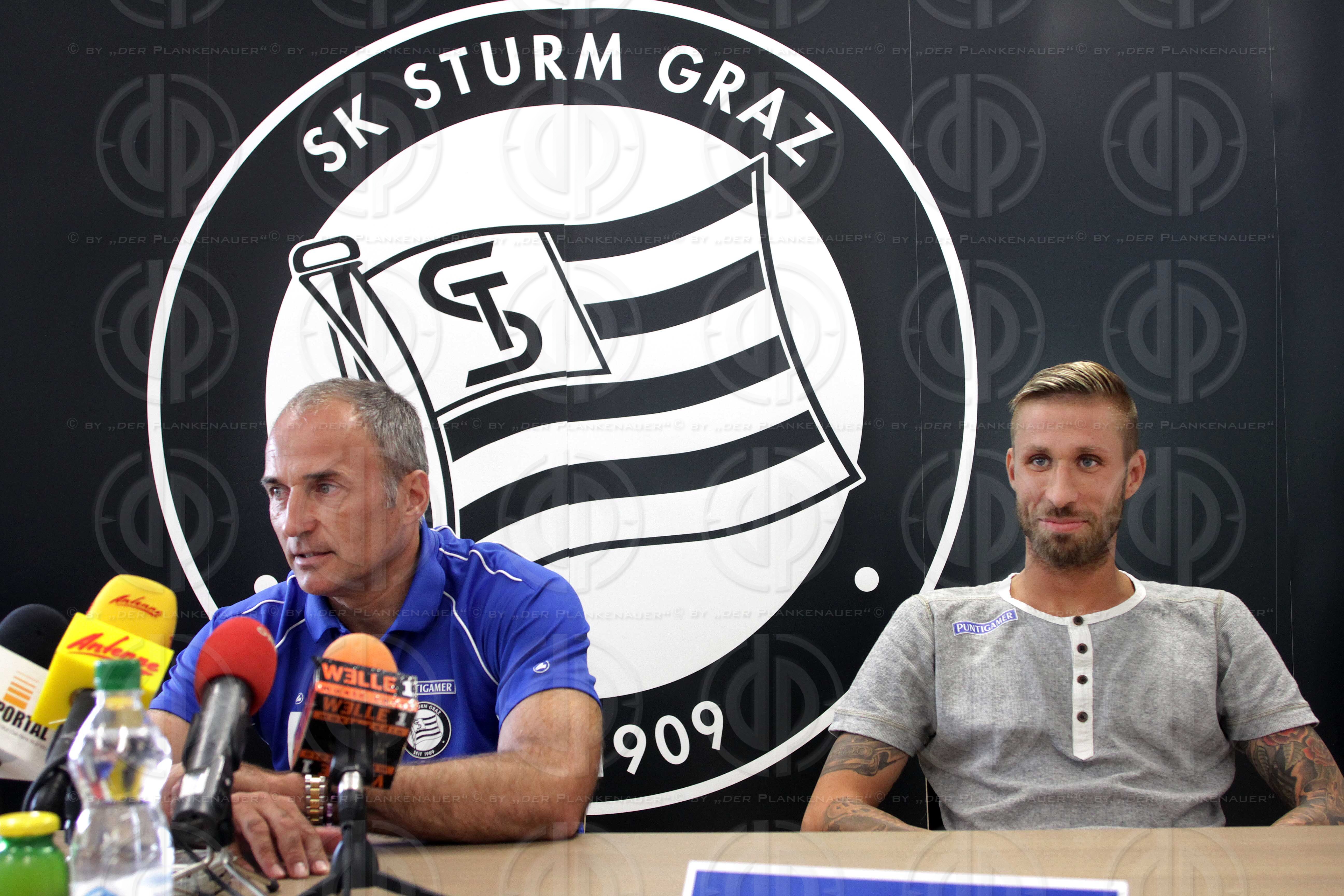 SK Sturm Pressekonferenz