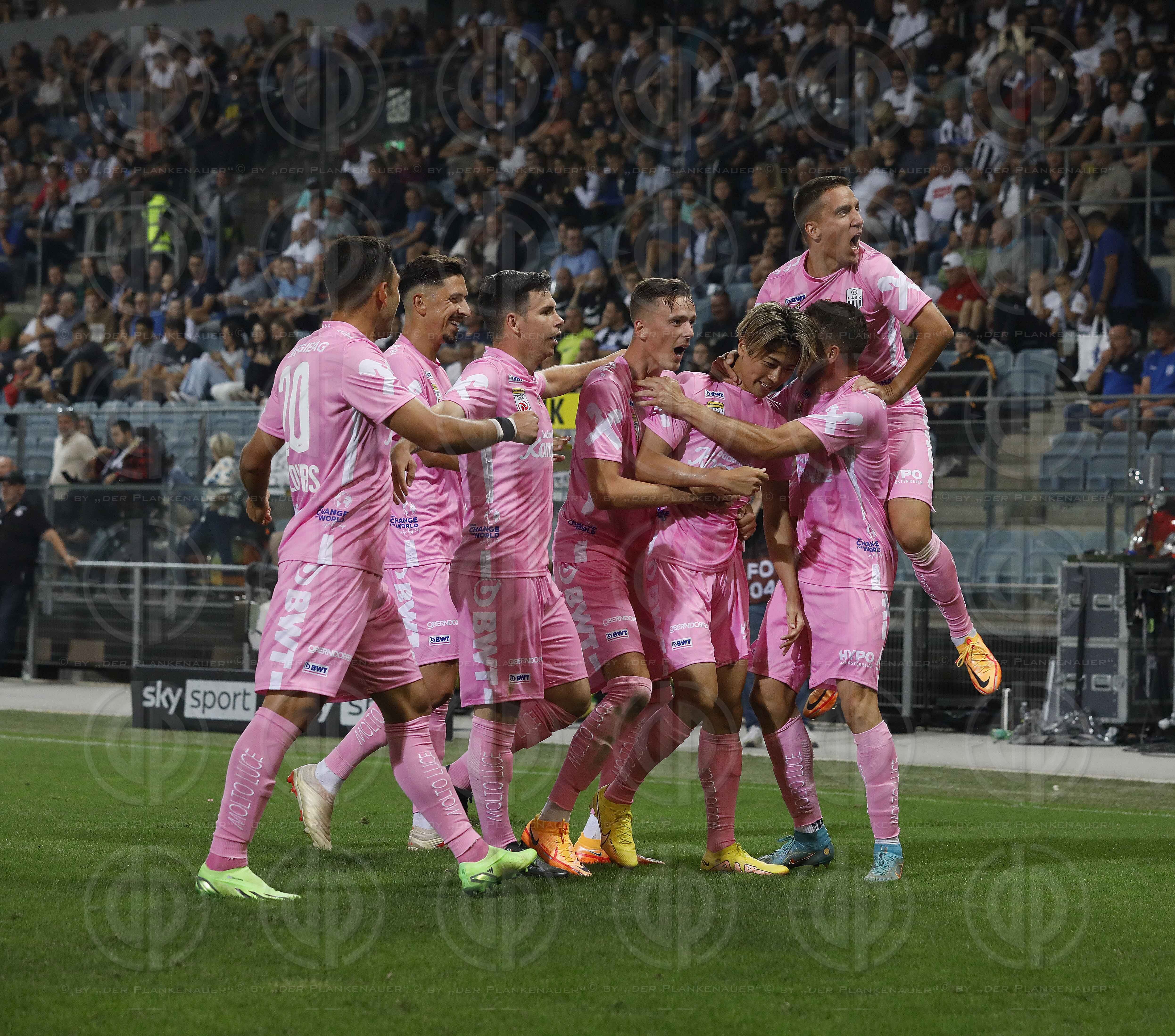 SK Sturm vs. LASK am 20.08.2022