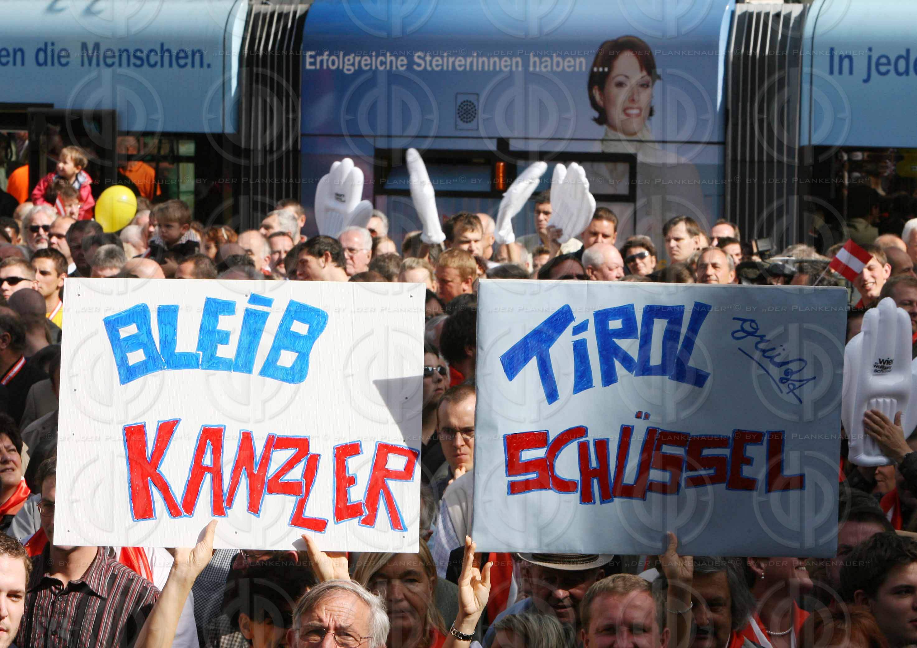 Wahl 2006 - ÖVP Wahlkampfauftakt in Graz