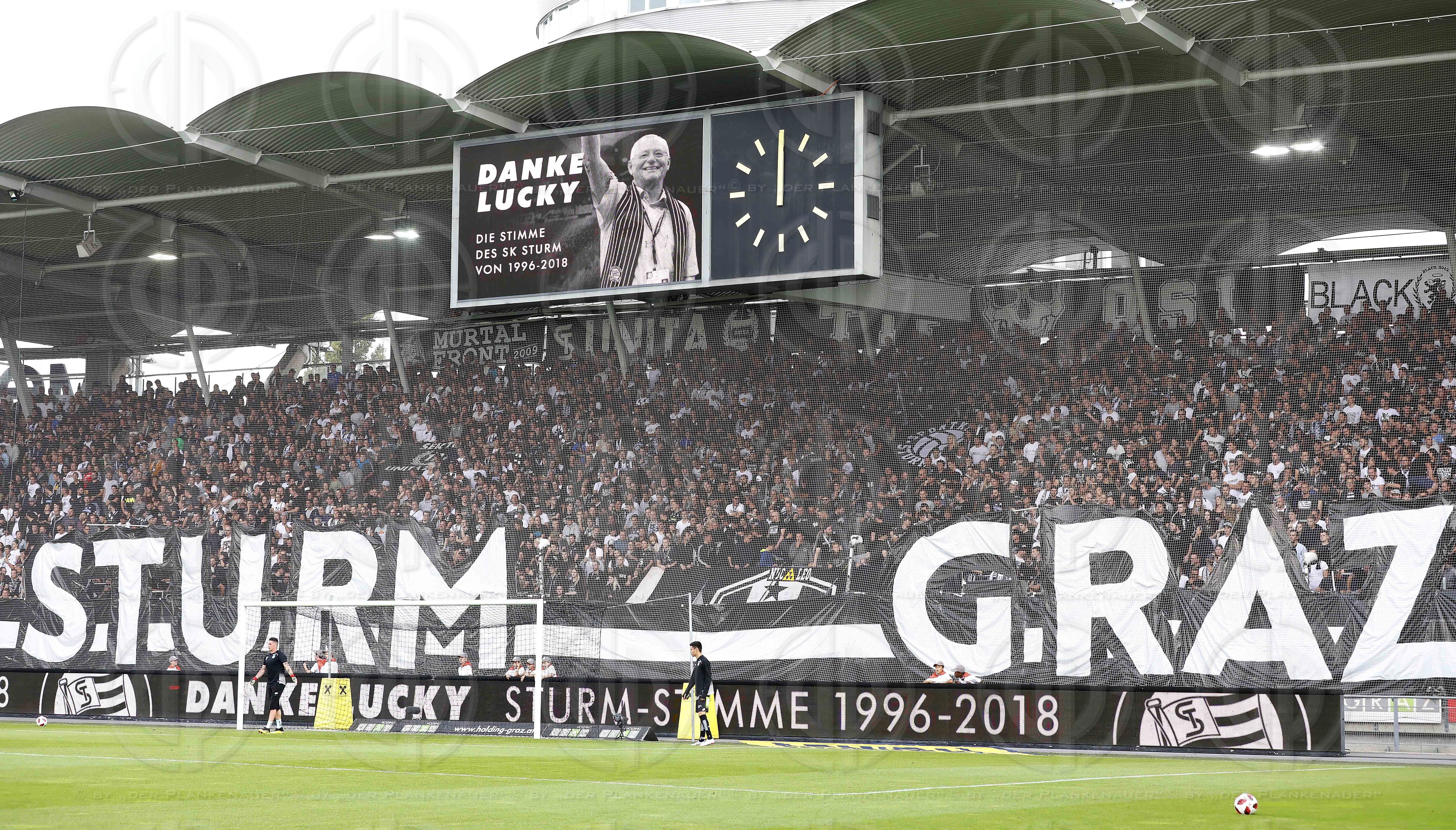 SK Sturm vs. SK Rapid (1:1) - Abschied KRENTL