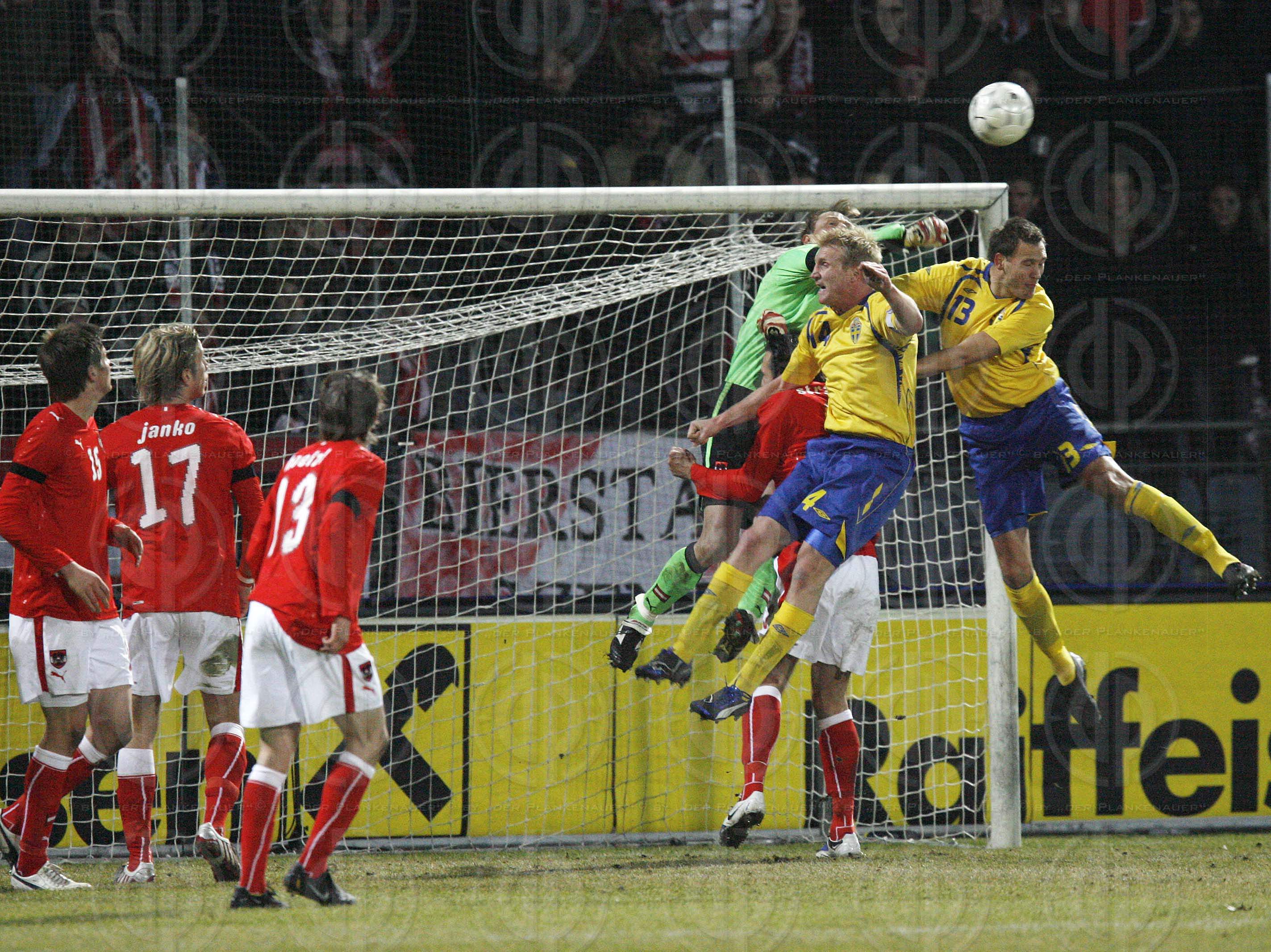 Österreich vs. Schweden (0:2)