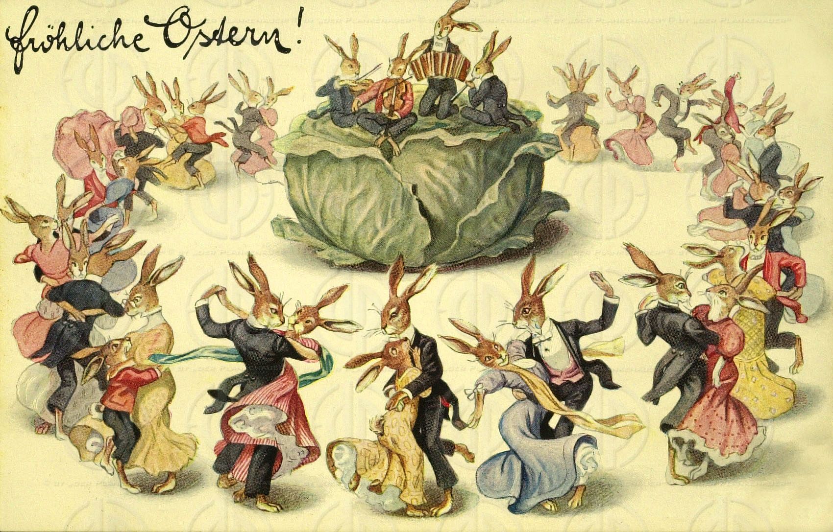 Ostermotiv Osterhase