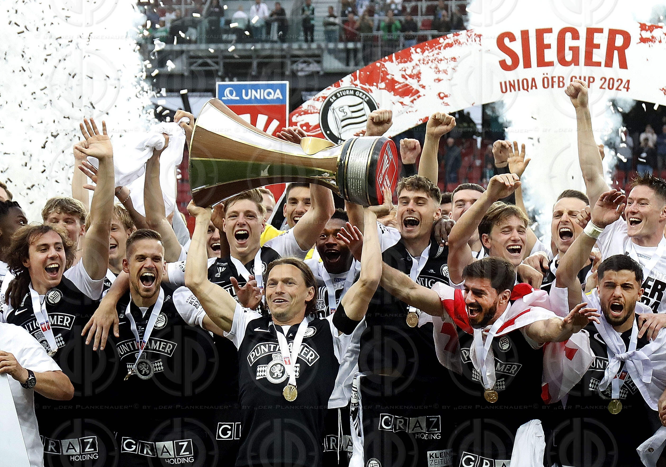 ÖFB Cup Finale SK Sturm vs. SK Rapid (2:1) am 01.05.2024