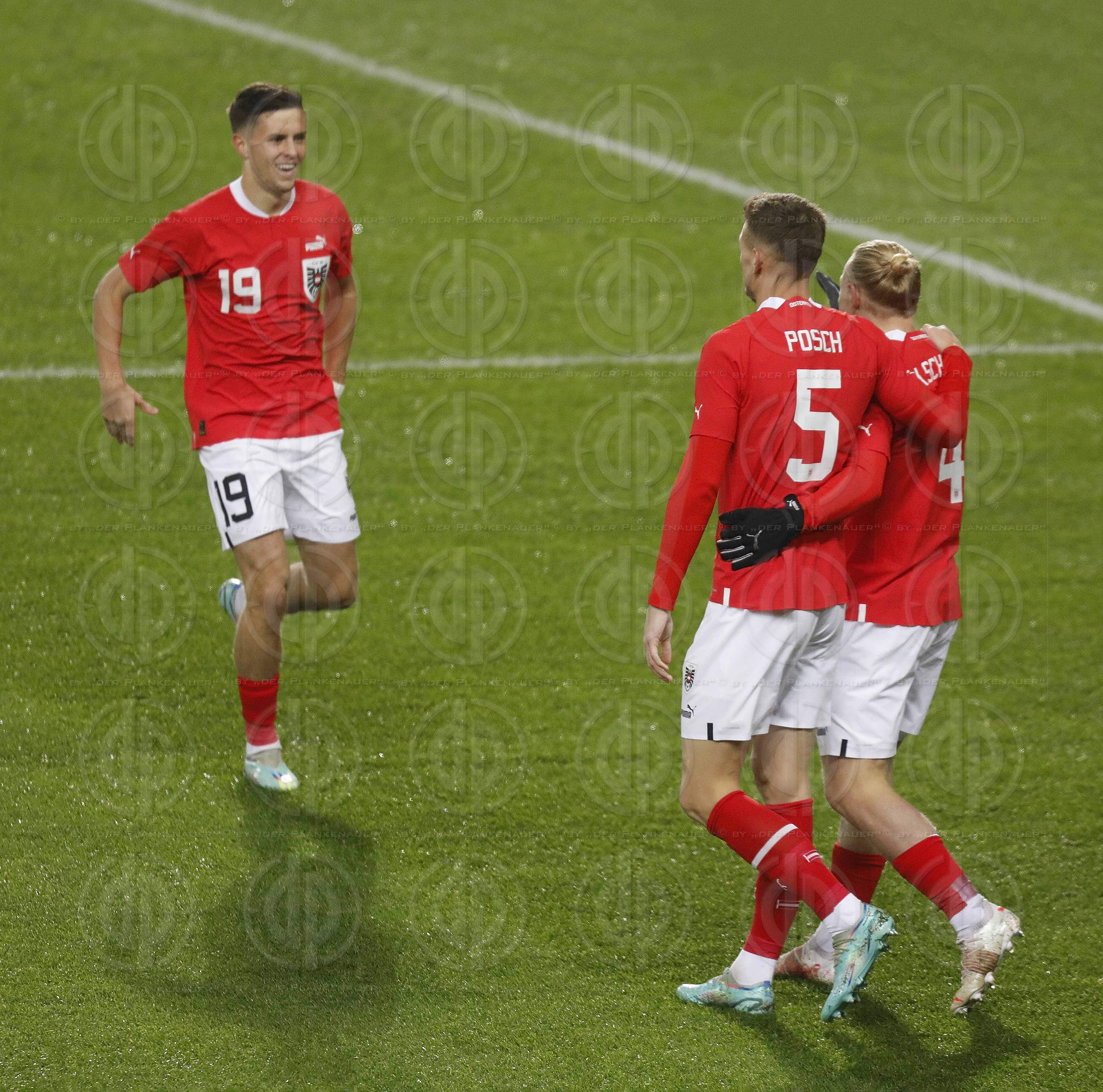 Österreich vs. Italien (2:0) am 20.11.2022