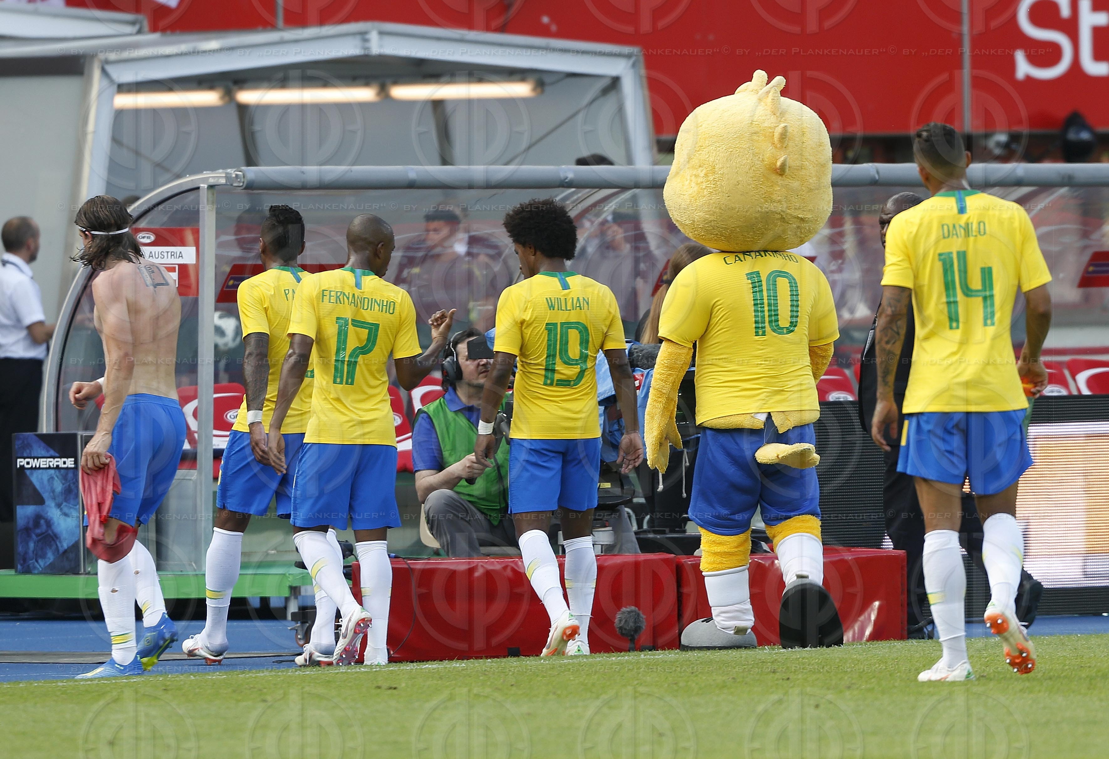 Laenderspiel Oesterreich vs. Brasilien (0:3)