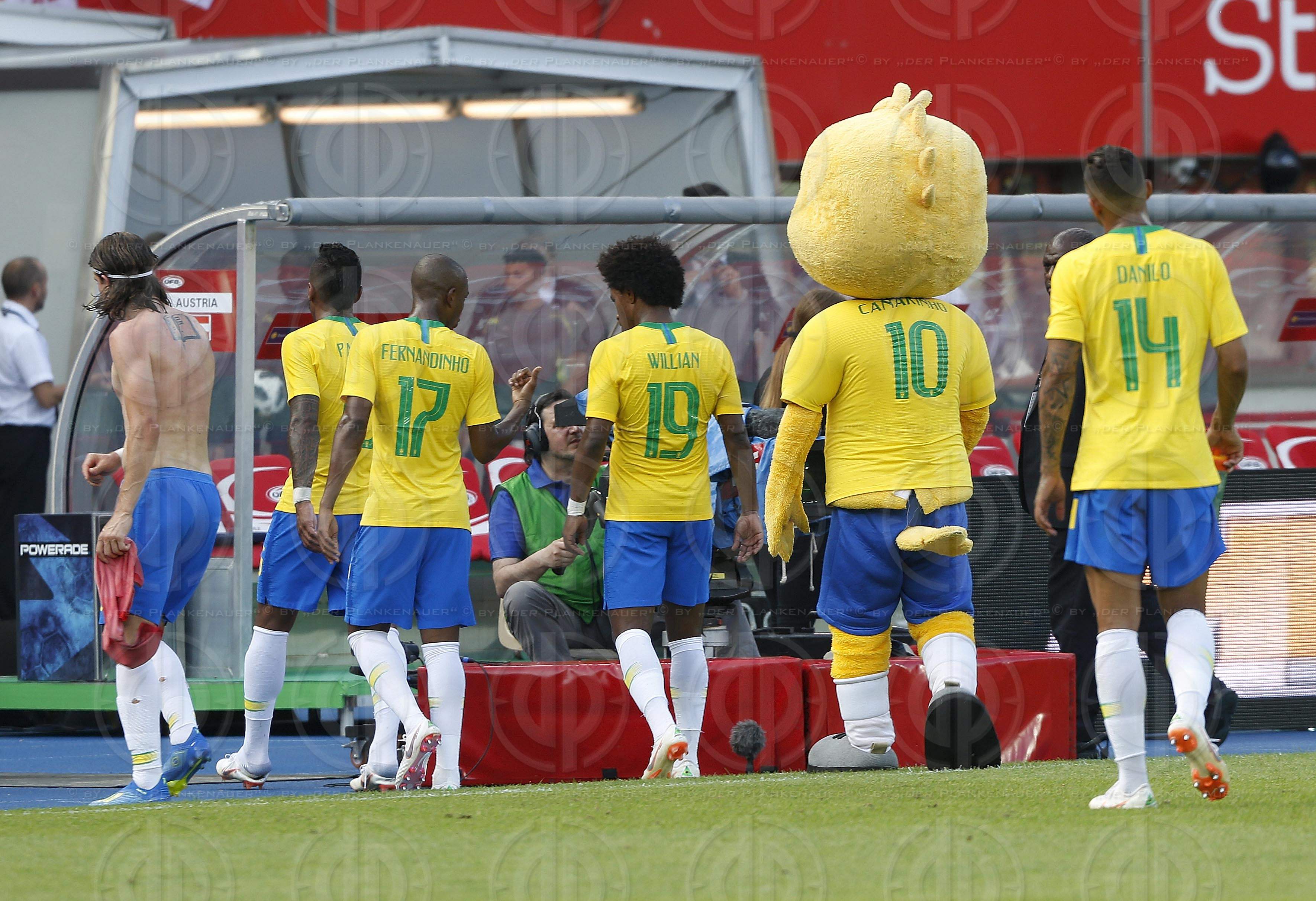 Laenderspiel Oesterreich vs. Brasilien (0:3)