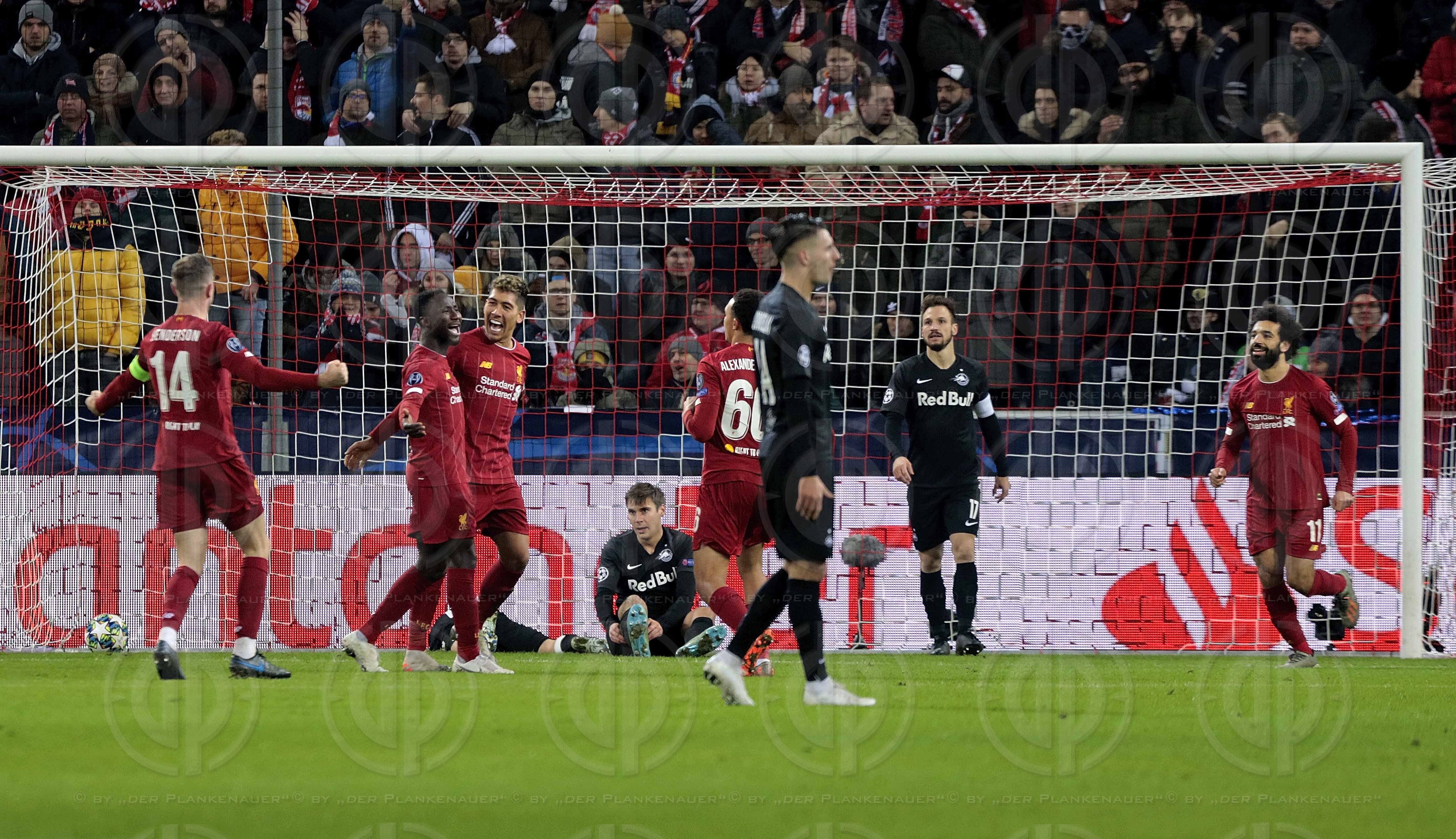 Champions League FC Salzburg vs. Liverpool FC (0:2)