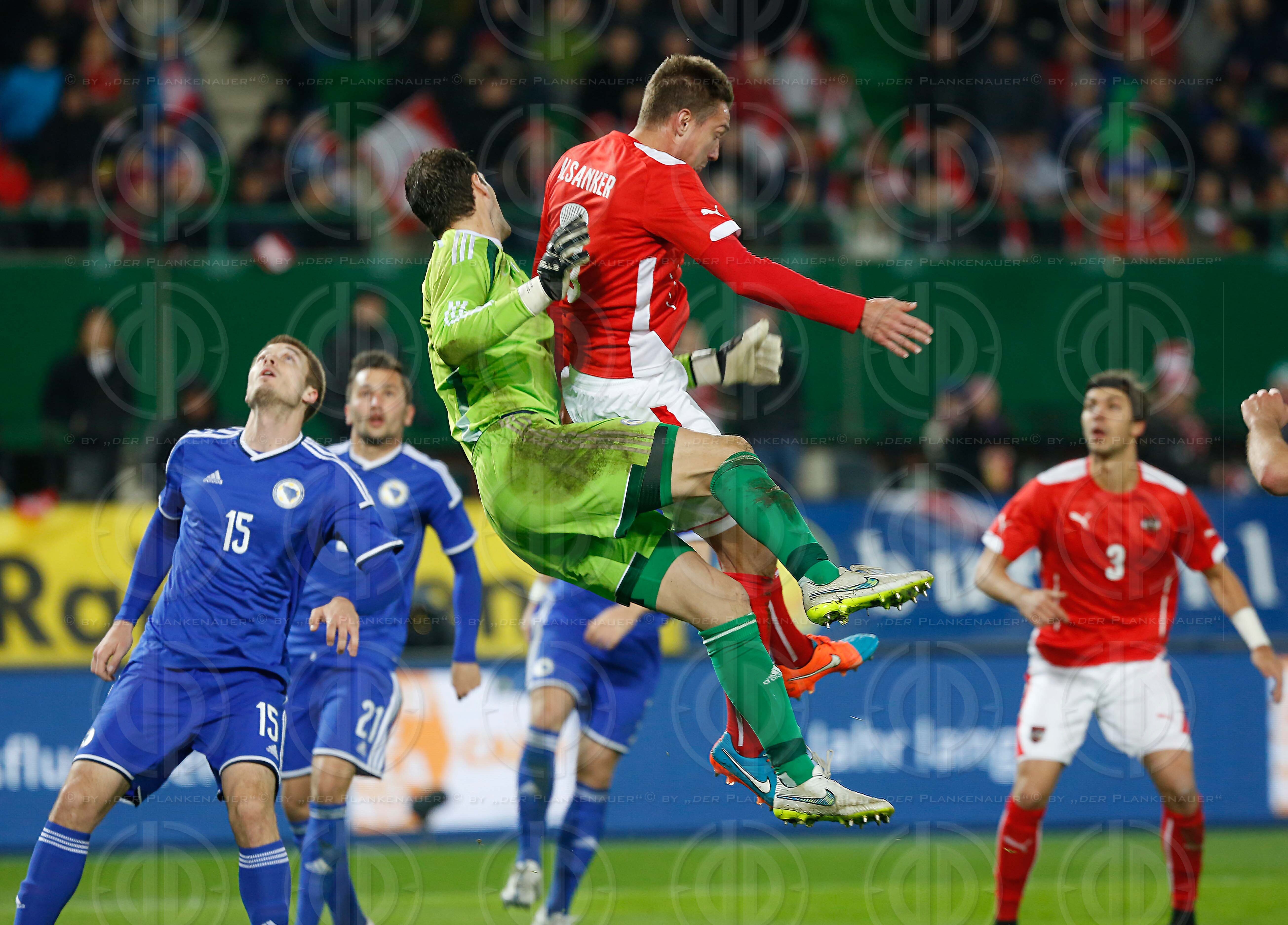 Puma Laenderspiel Oesterreich vs. Bosnien und Herzegowina (1:1)