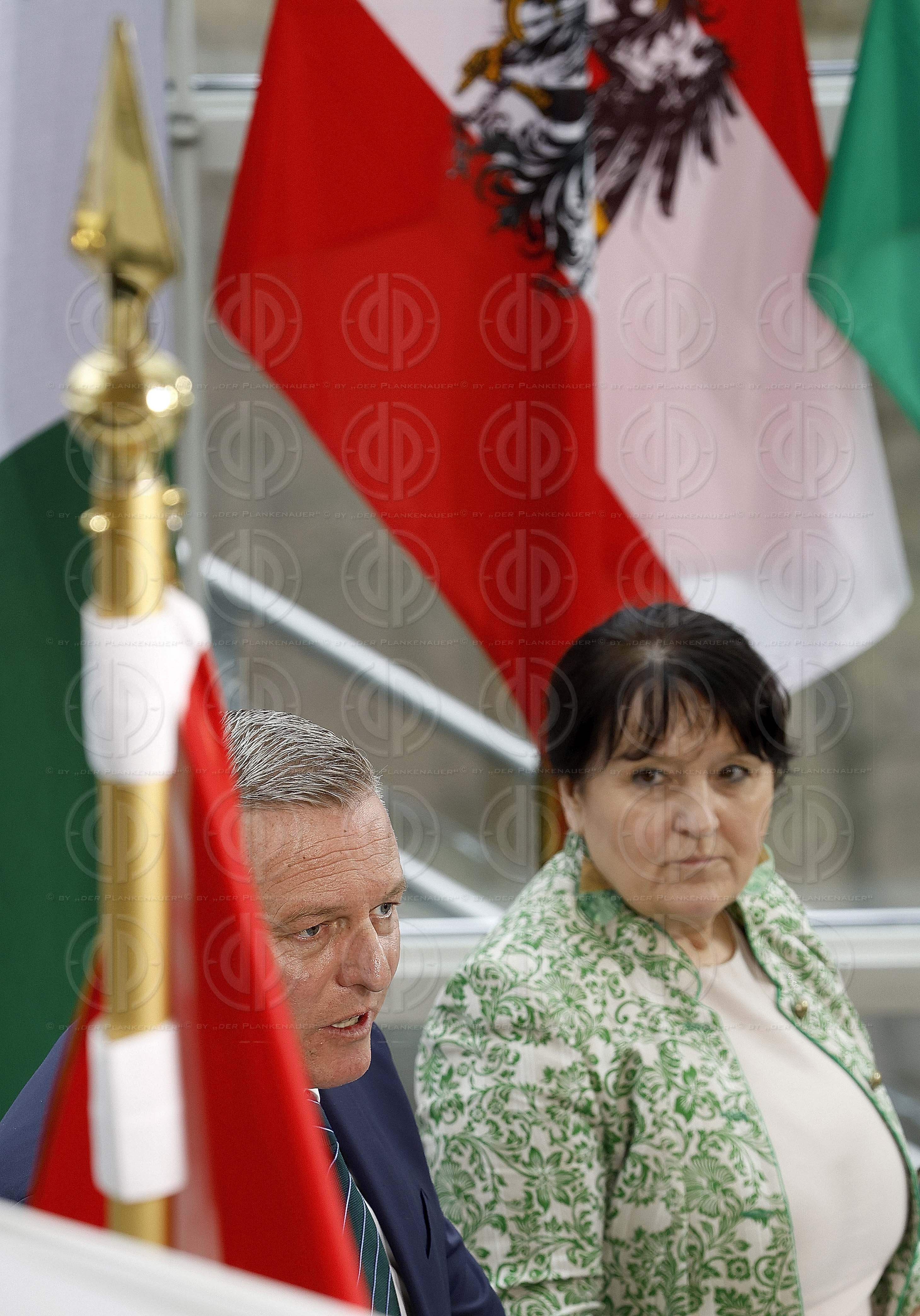 PK nach der Regierungsklausur in Seggau am 01.02.2025