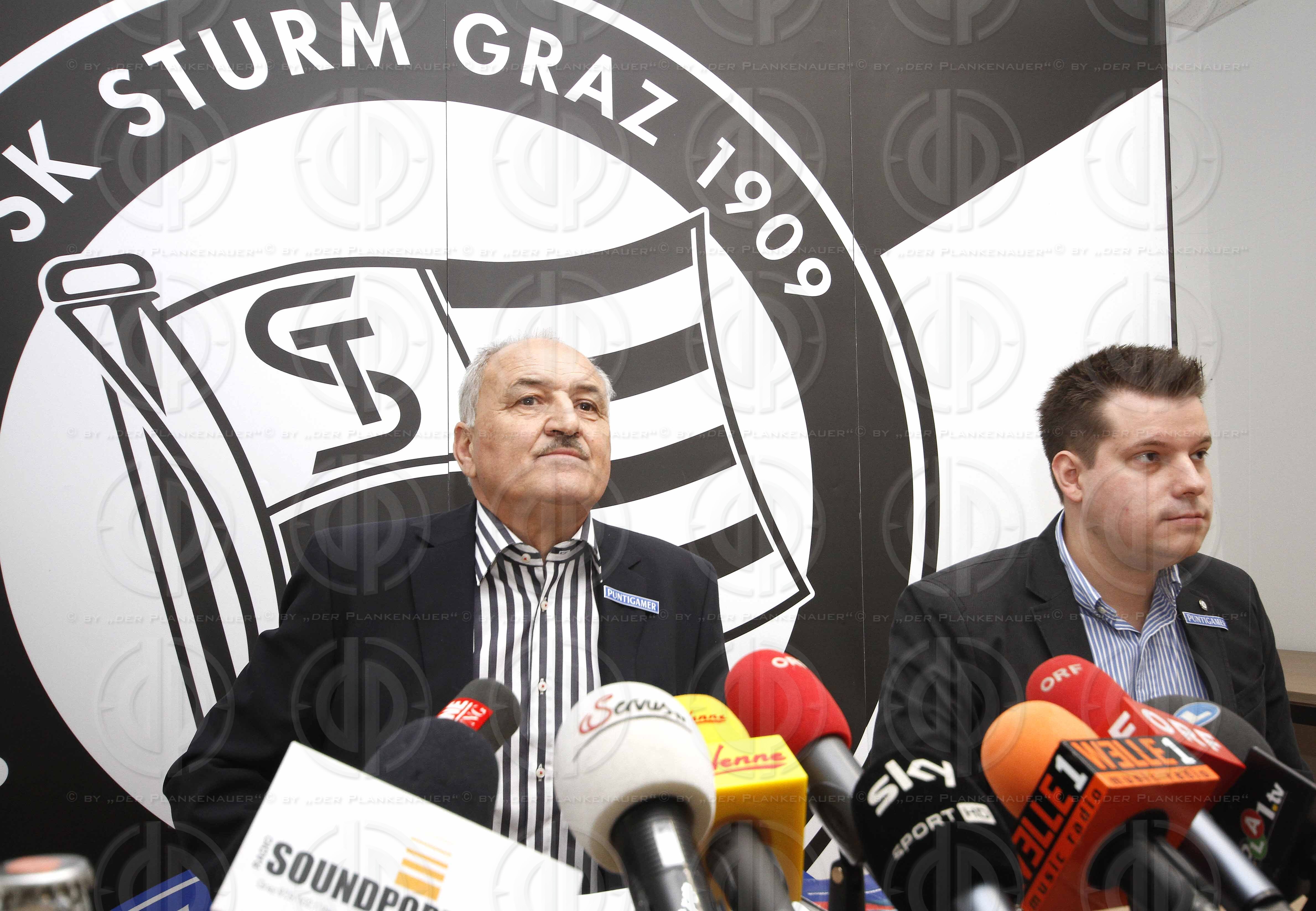 SK Sturm Pressekonferenz