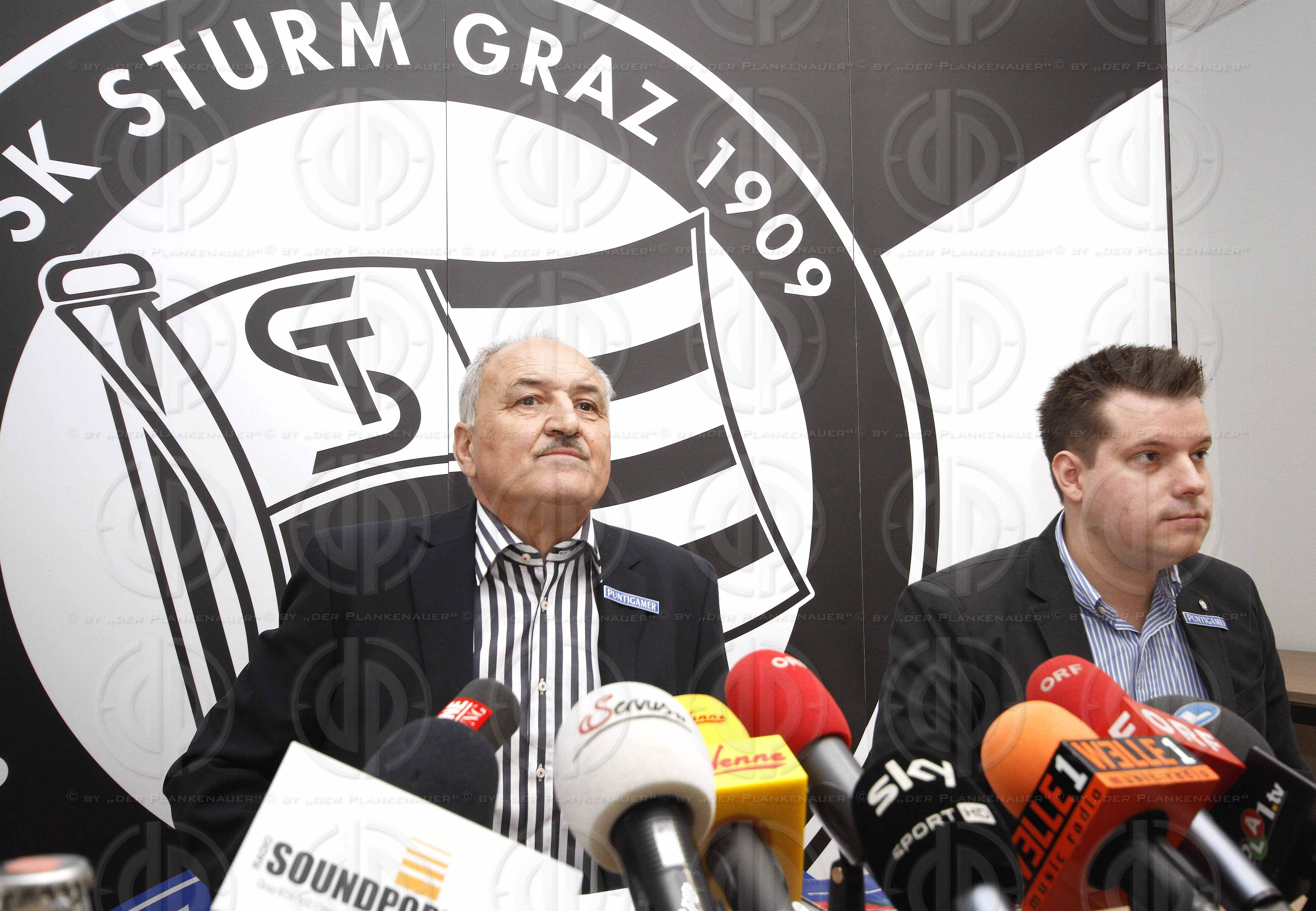 SK Sturm Pressekonferenz