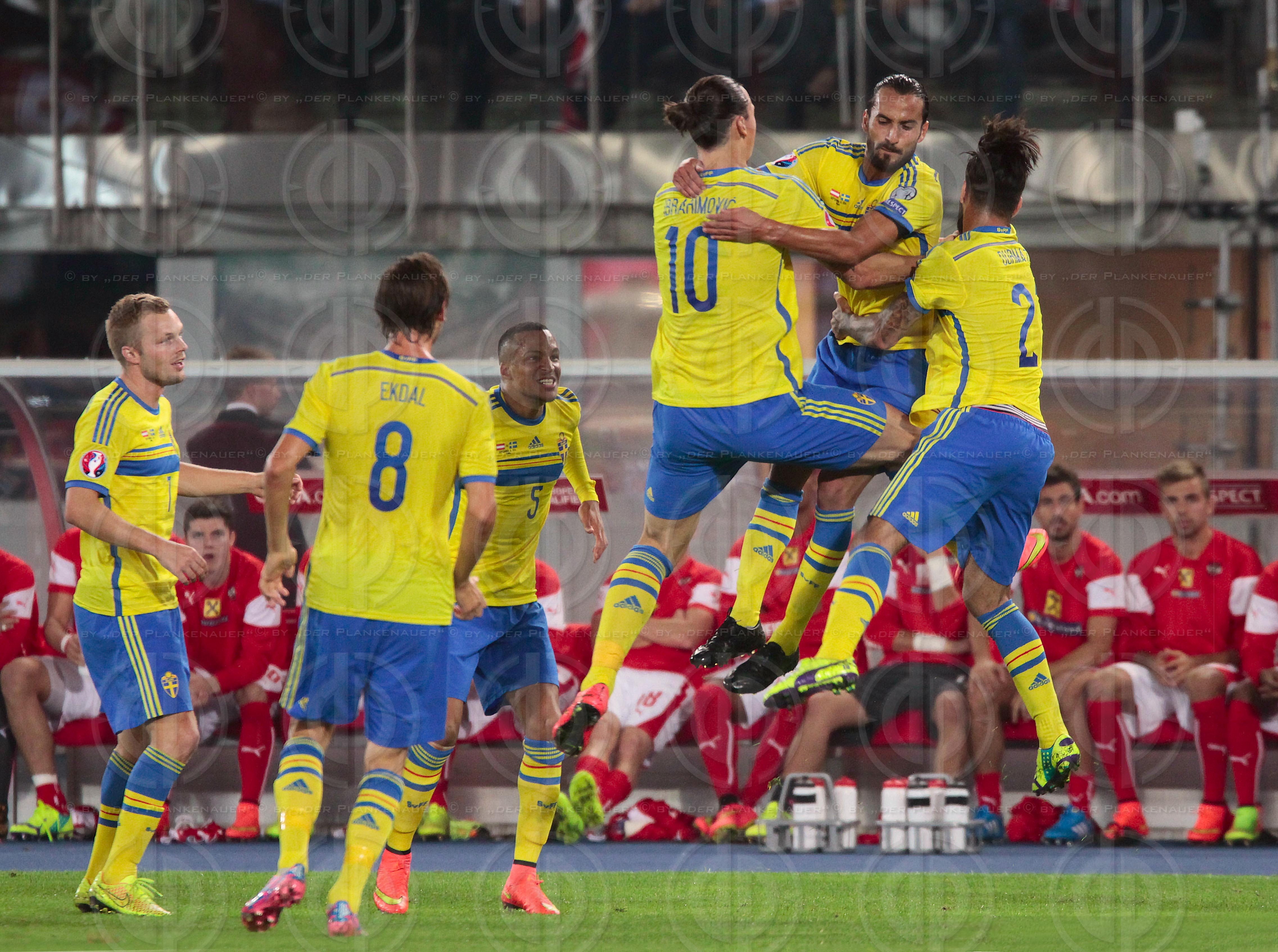 EM 2016-Qualifikationsrunde Oesterreich vs. Schweden (1:1)