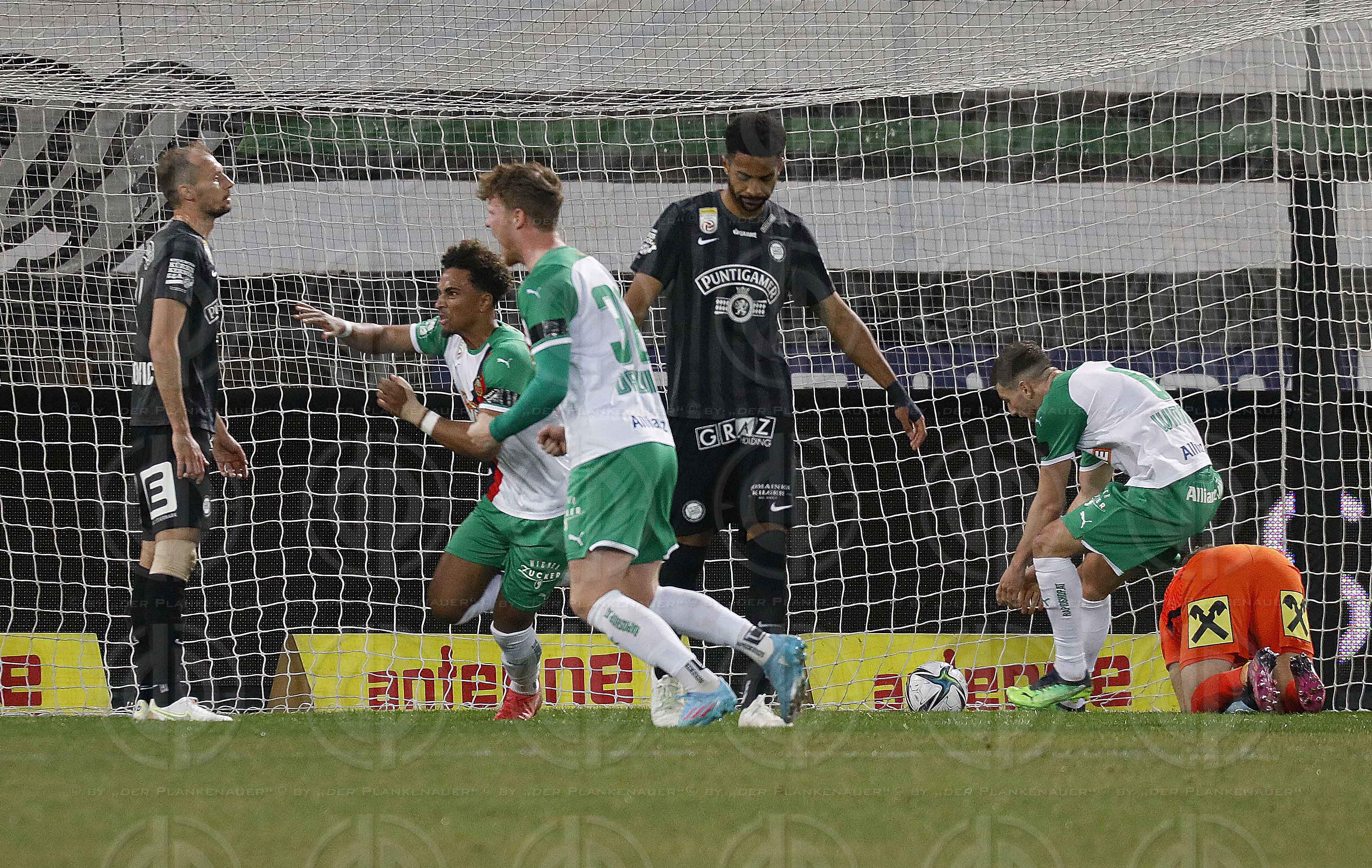 SK Sturm vs. Rapid Wien (2:2) am 20.02.2022