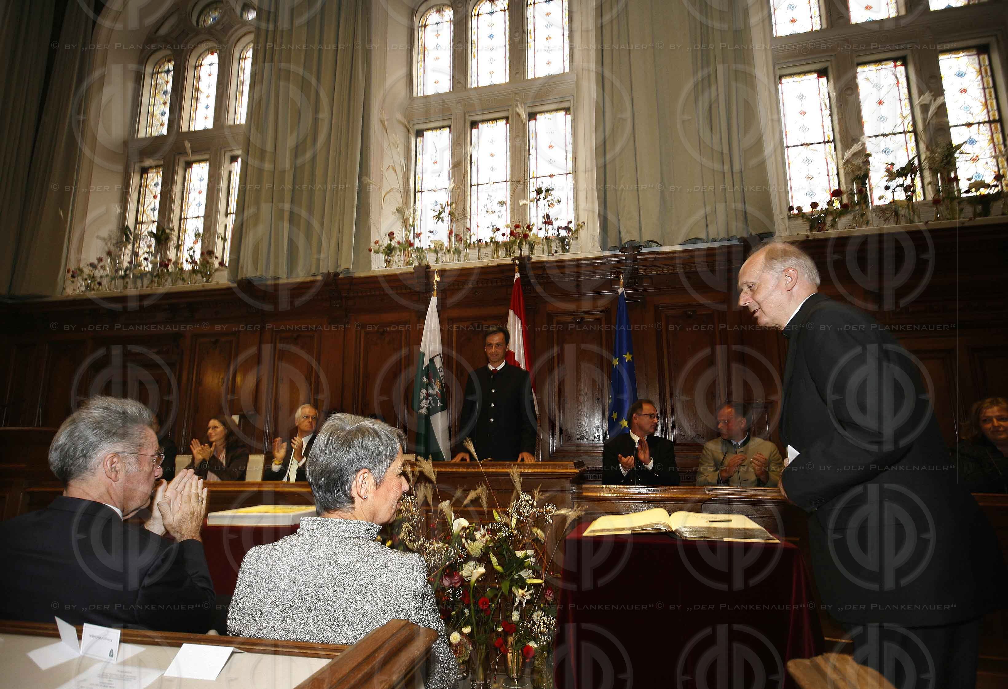 Ehrenbürgerfeier für BP Dr. Heinz FISCHER