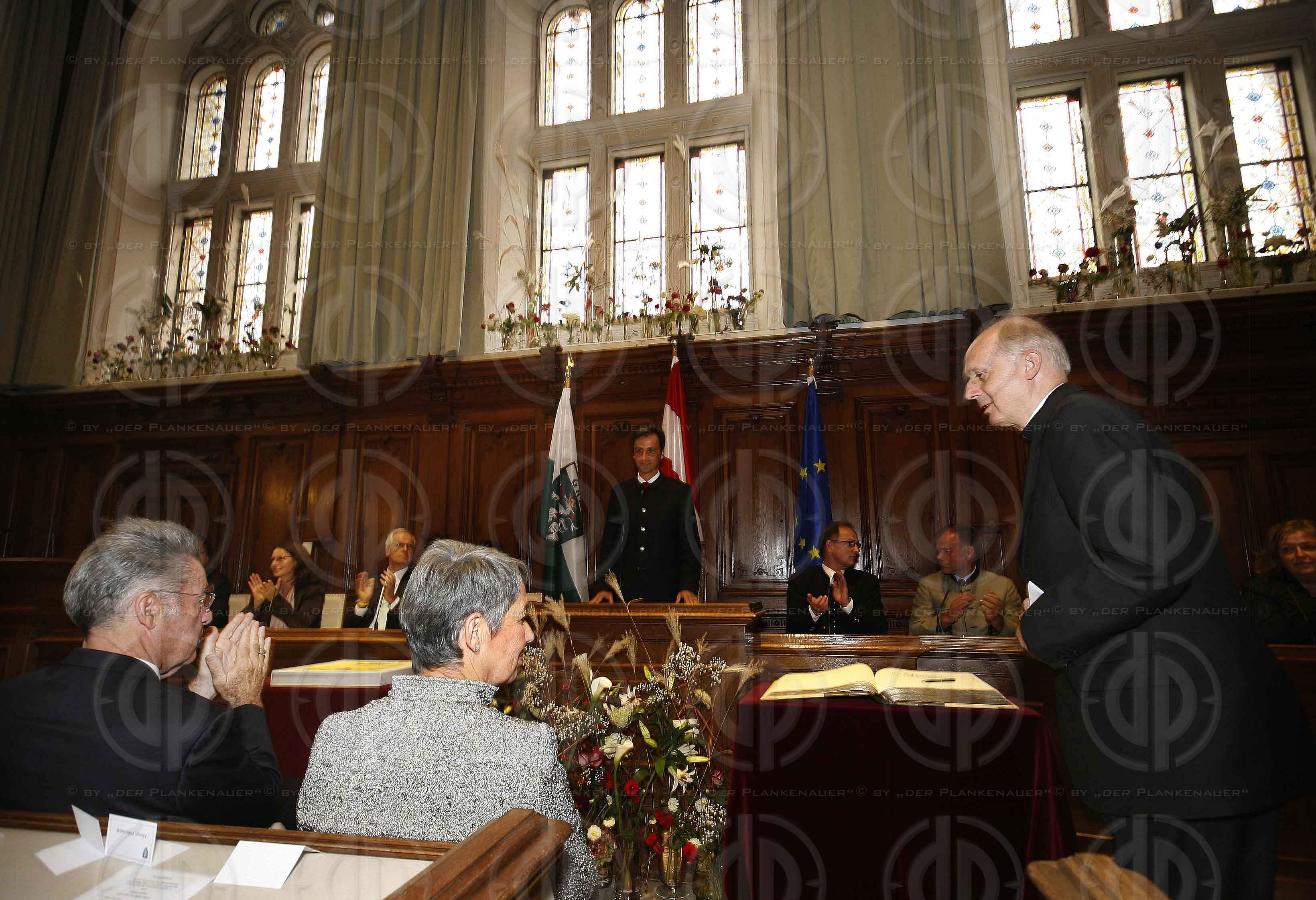 Ehrenbürgerfeier für BP Dr. Heinz FISCHER