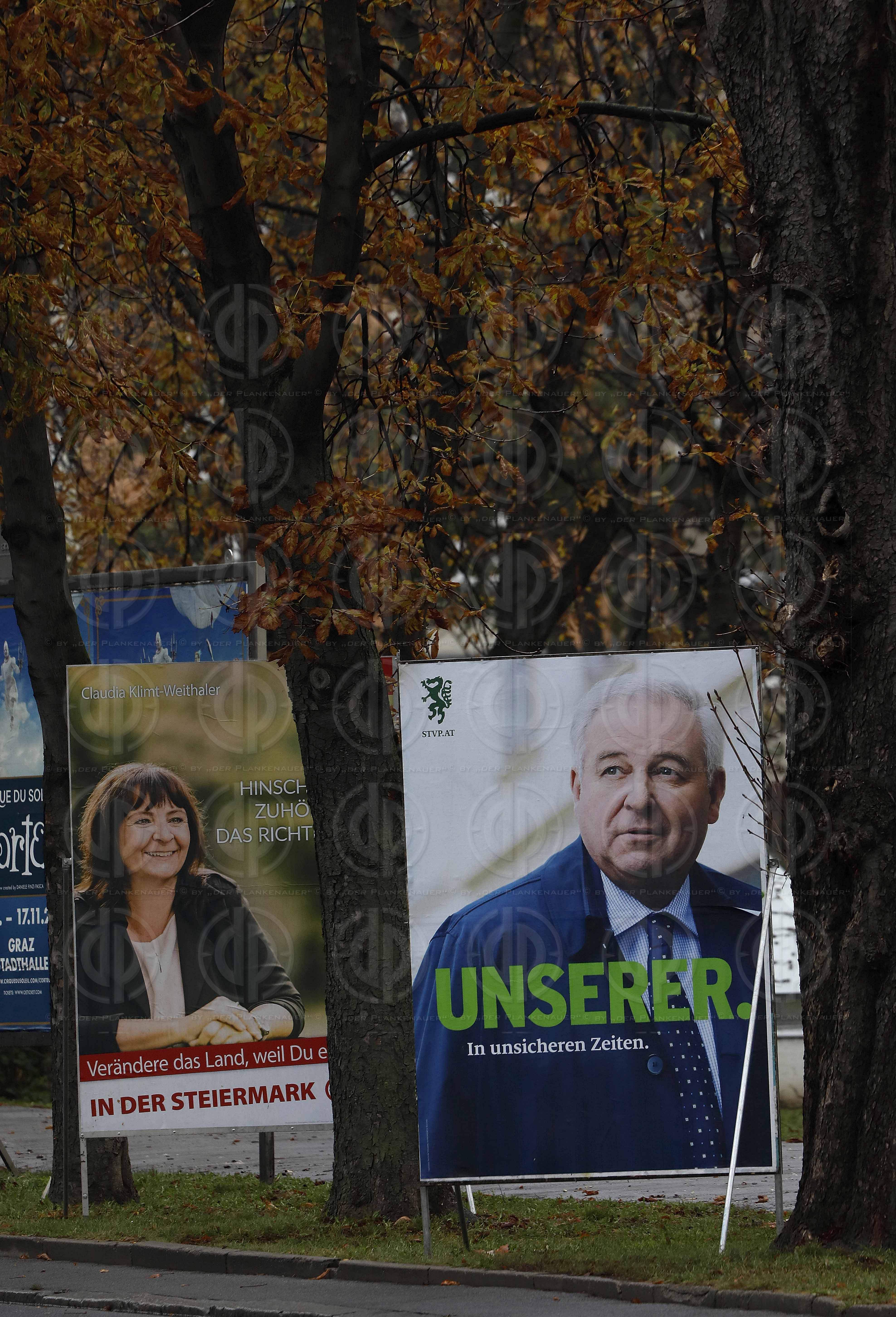 LTWahl19 Steiermark - Wahlplakate