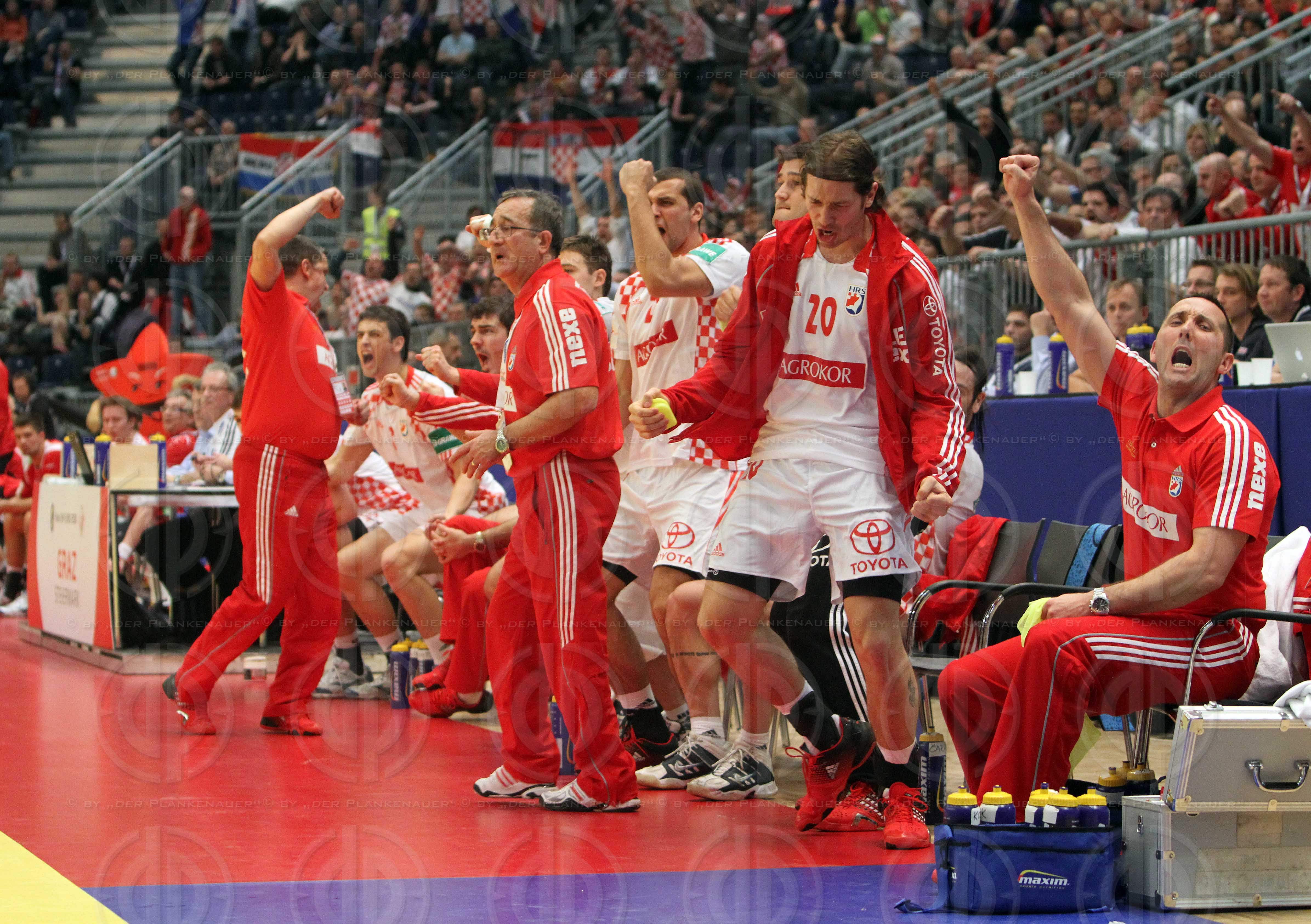 Euro 2010 Austria Kroatien vs. Norwegen (25:23)
