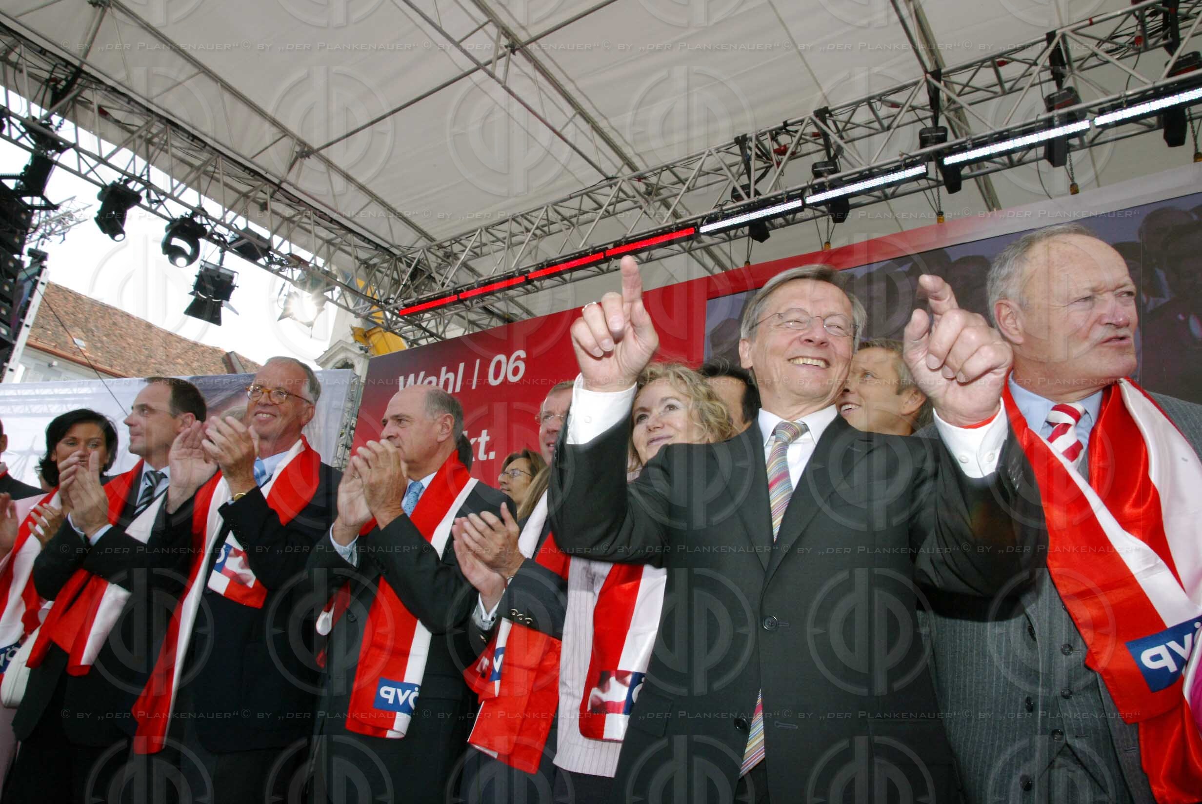 Wahl 2006 - ÖVP Wahlkampfauftakt in Graz