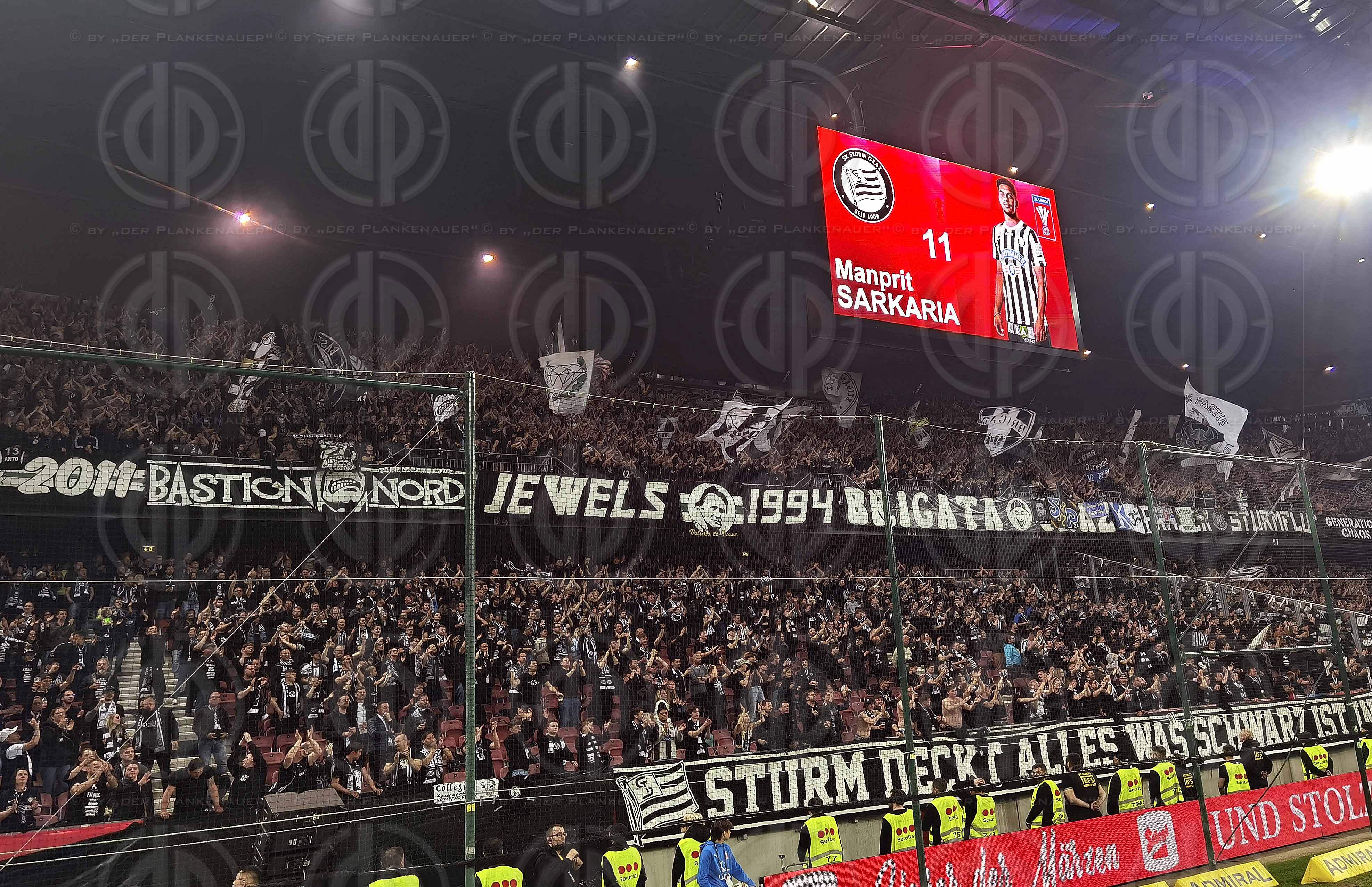 Cup Finale SK Rapid vs. SK Sturm (0:2) am 30.04.2023