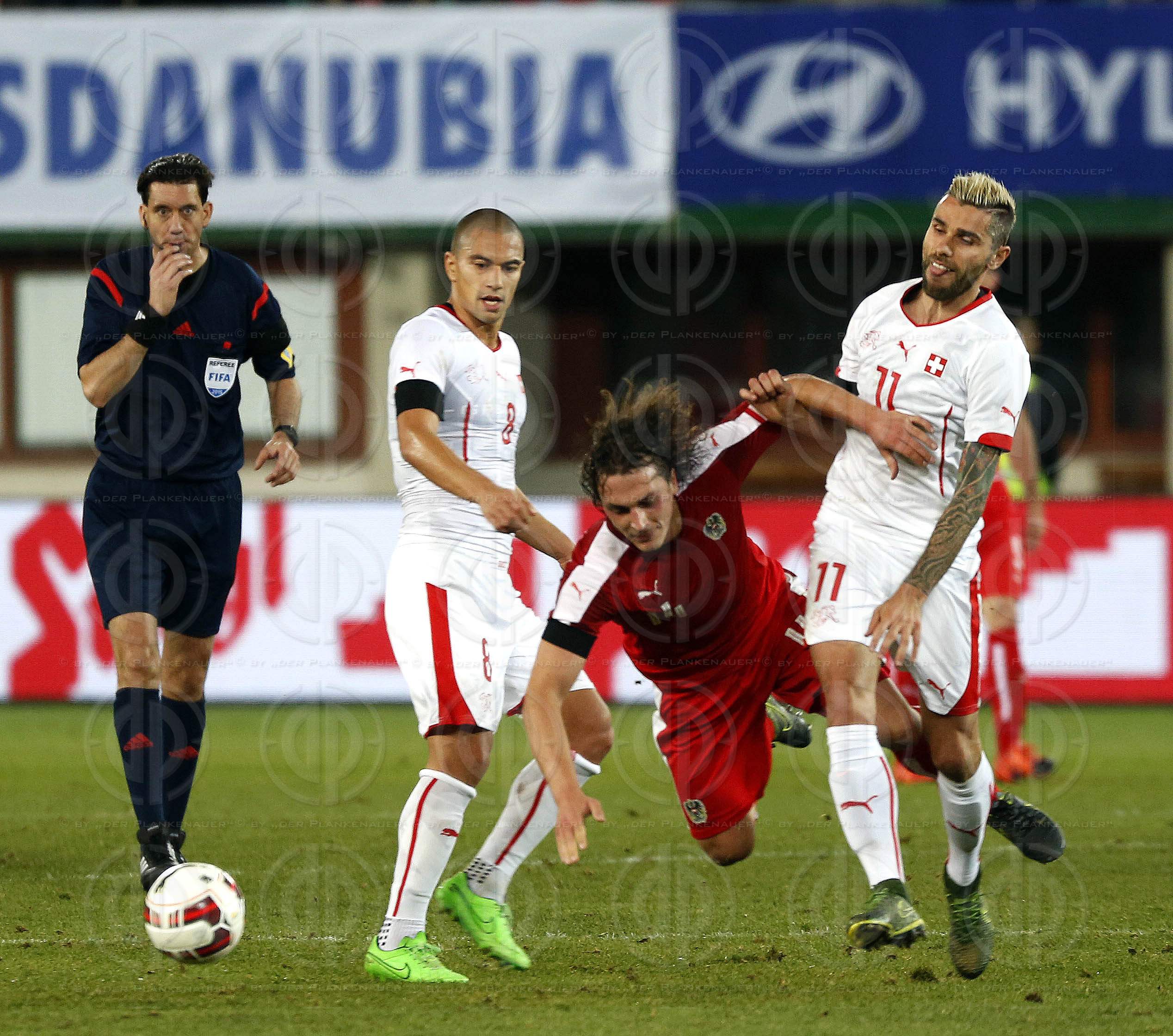 Laenderspiel Oesterreich vs. Schweiz