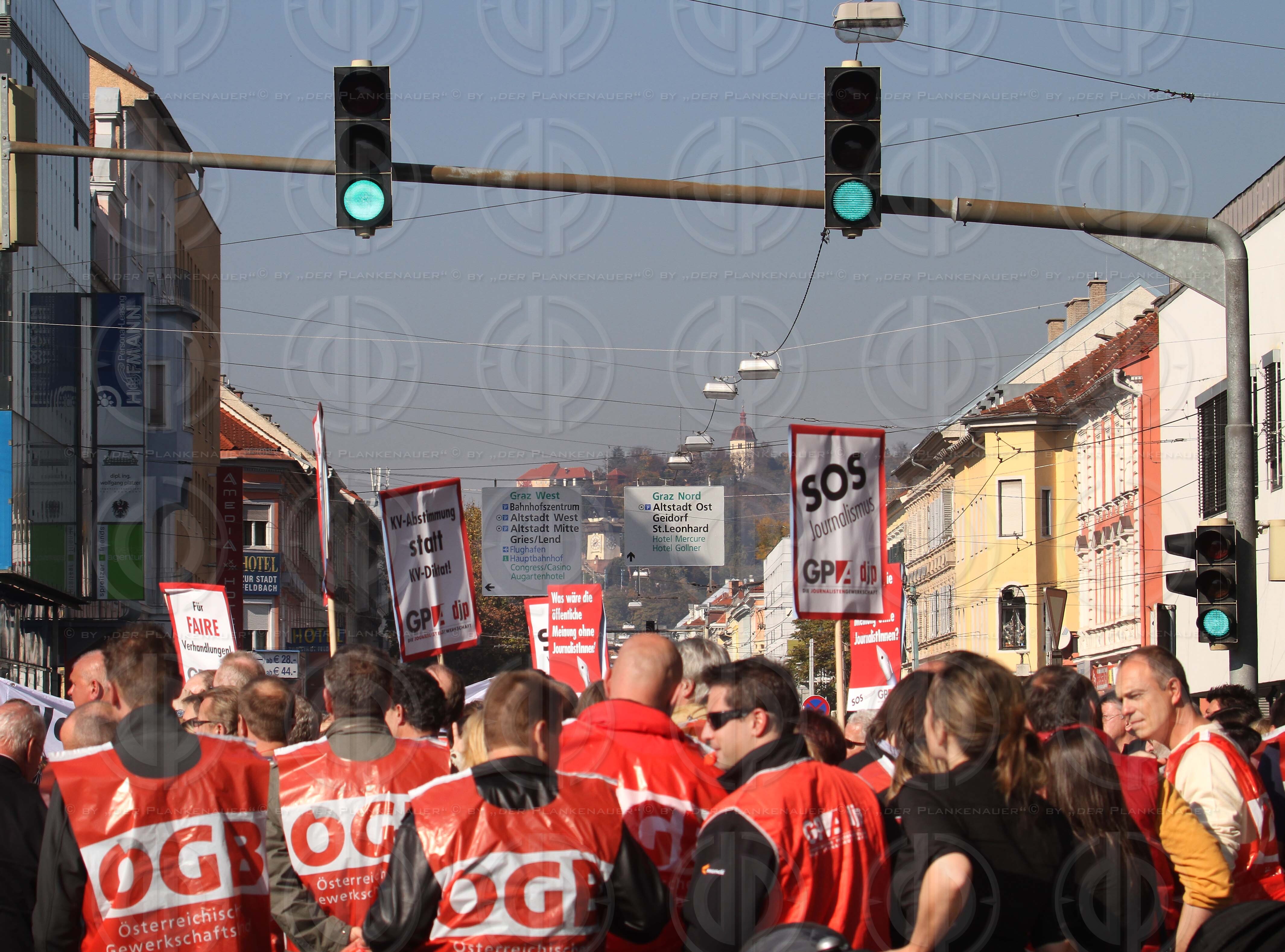 GPA-DJP-Protestversammlung Steiermark
