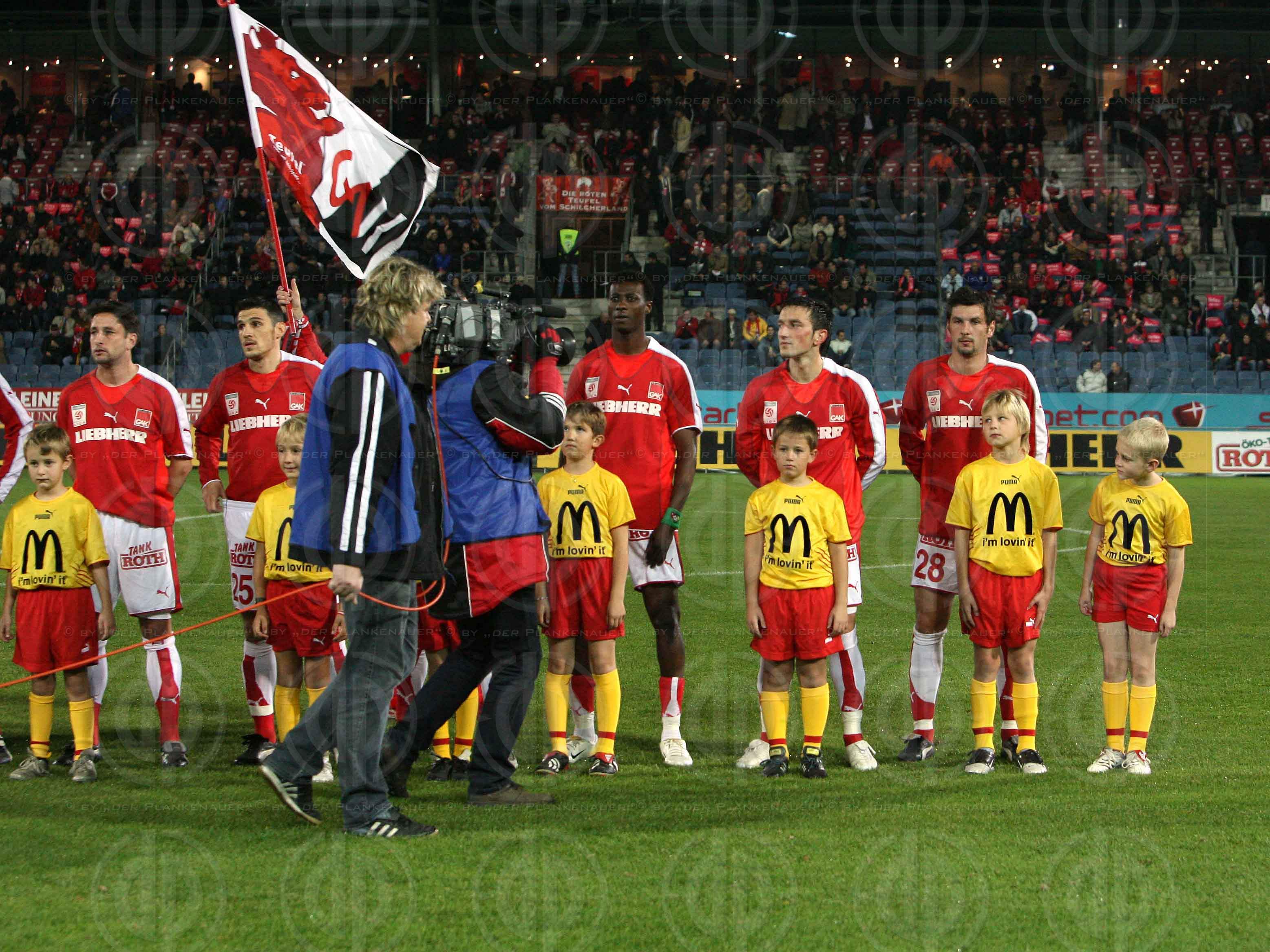 SK Puntigamer Sturm Graz vs. Liebherr GAK (0:2)