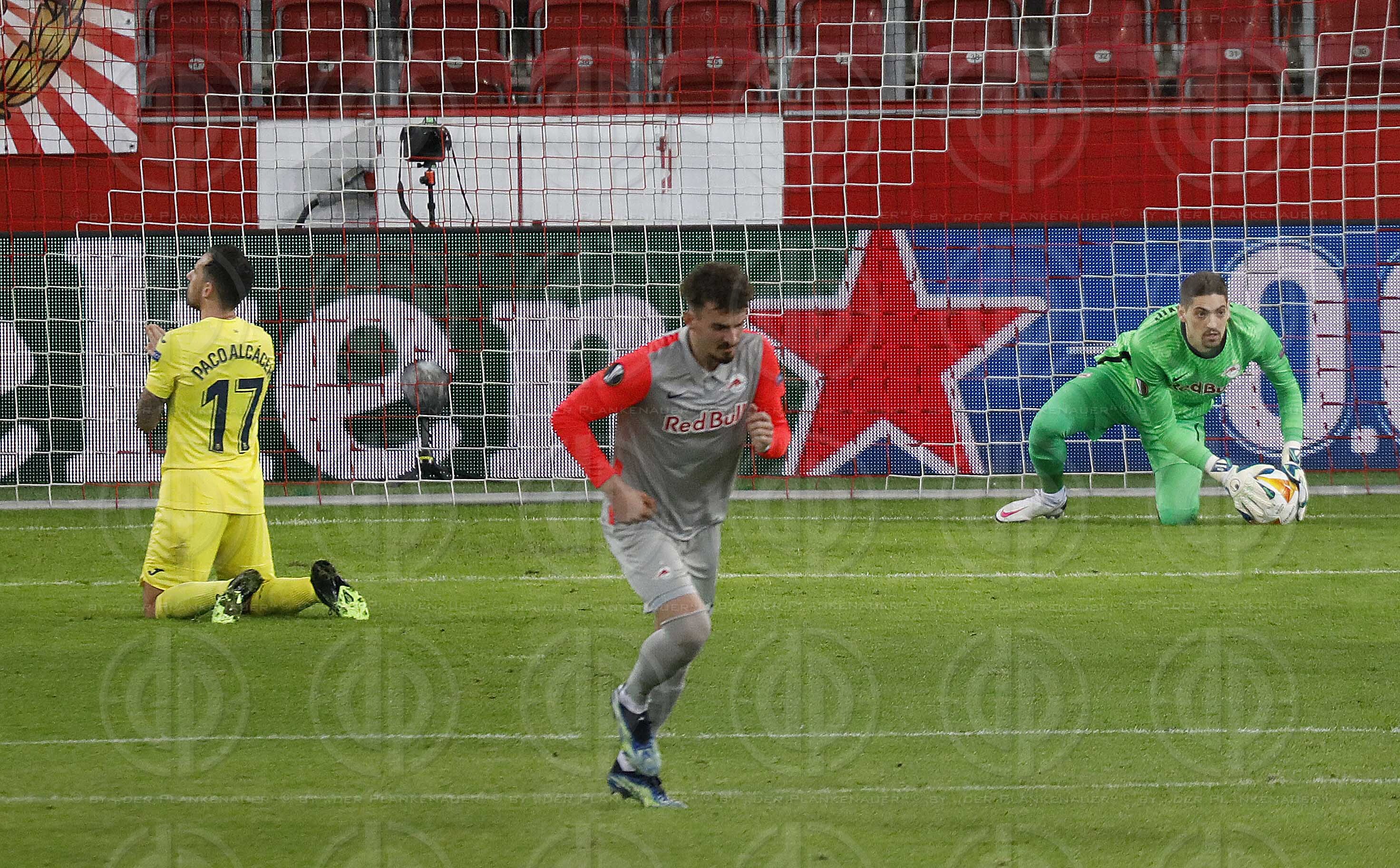Europa League FC Salzburg vs. Villareal CF (0:2 )am 18.02.2021