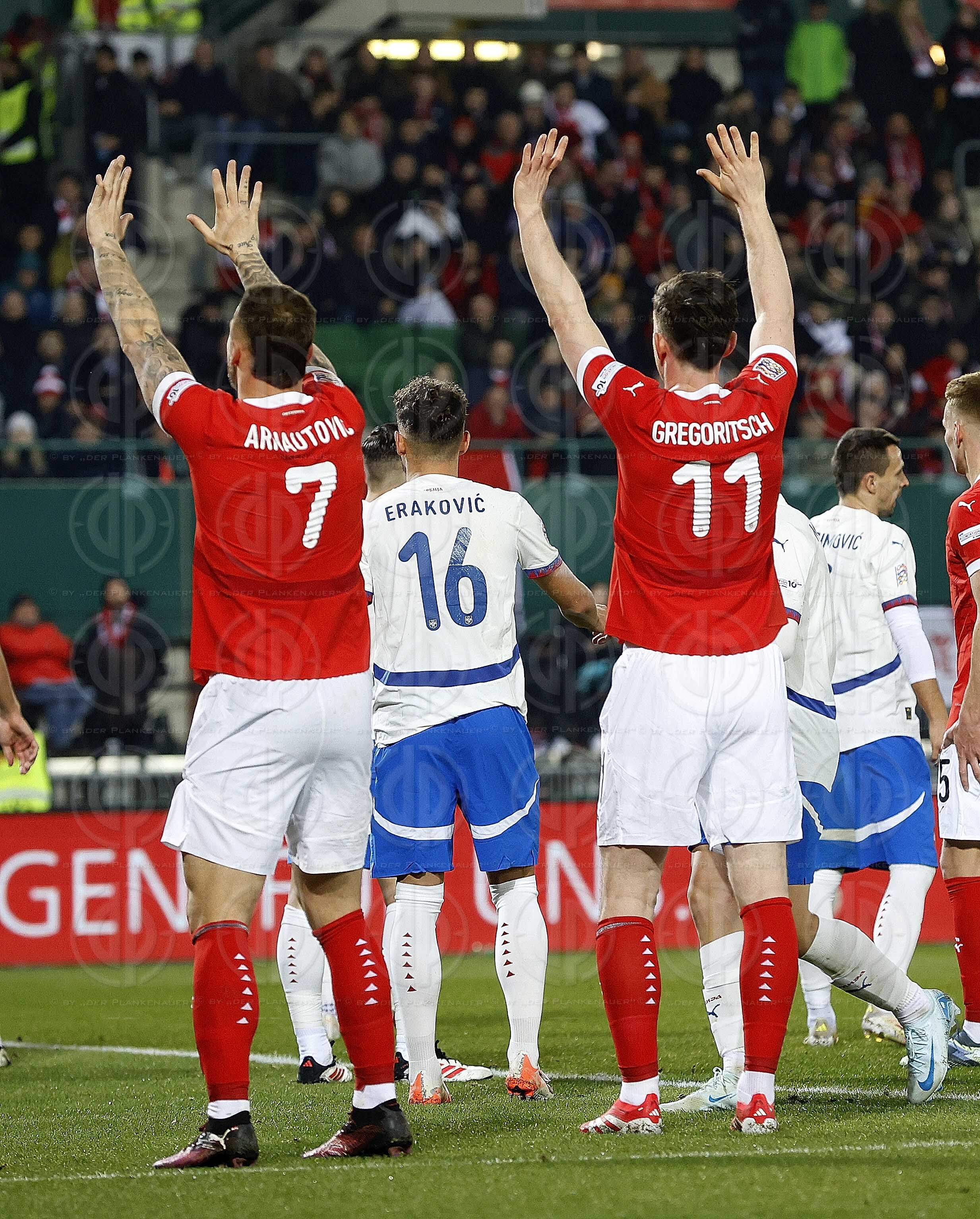 UNL Österreich vs. Serbien (1:1) am 20.03.2025