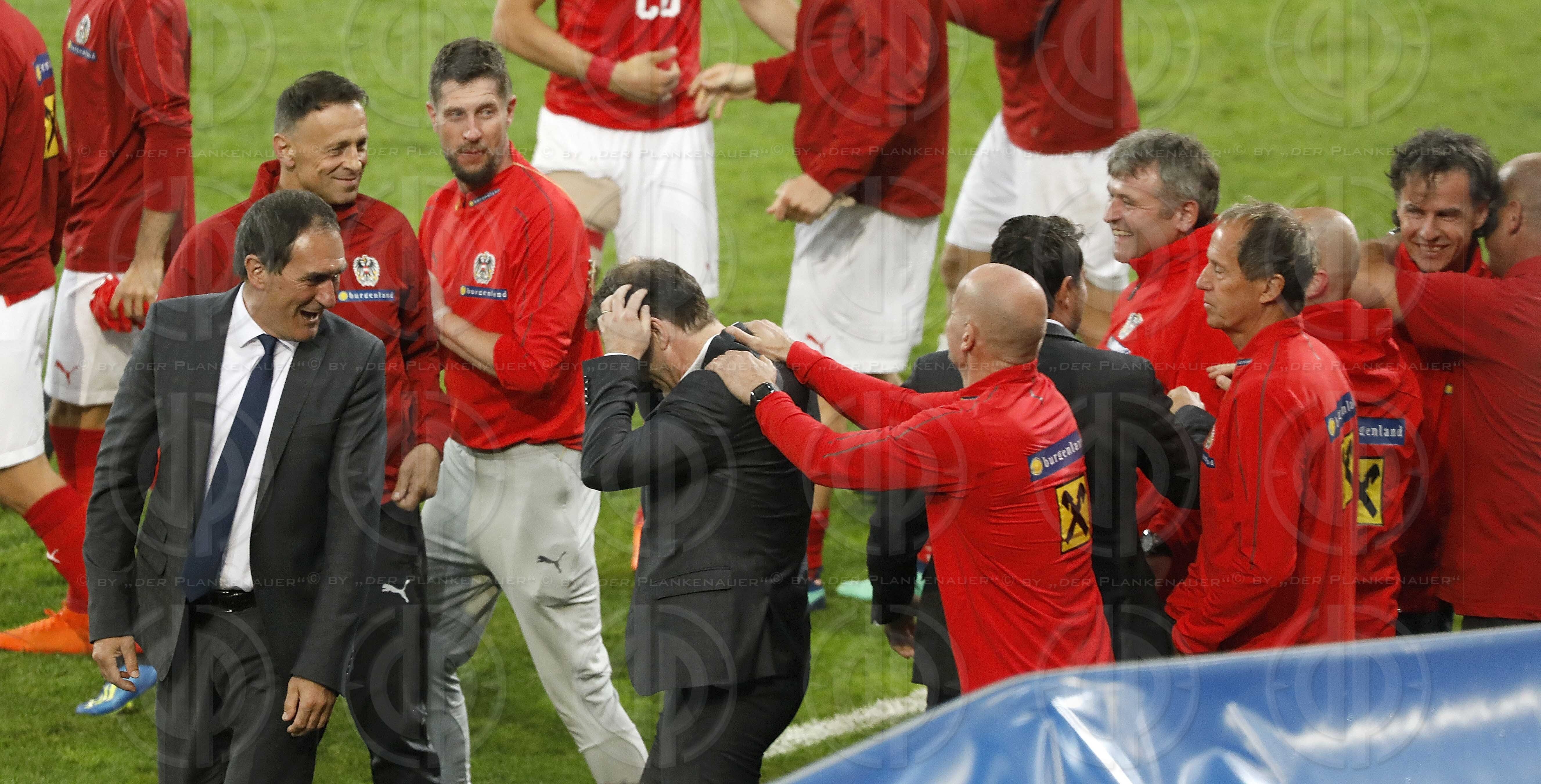 Laenderspiel Oesterreich vs. Deutschland (2:1)