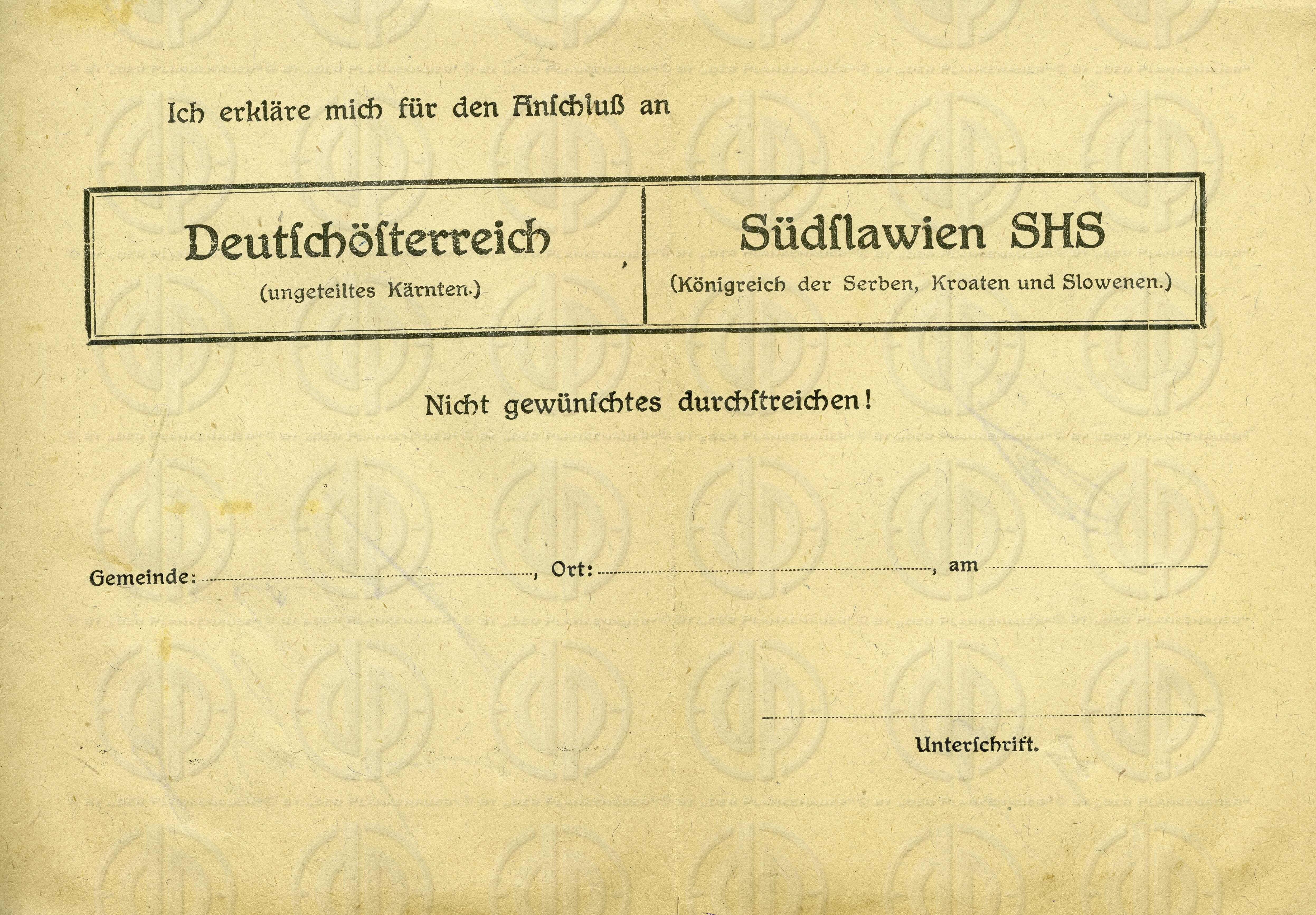 Kärntner Volksabstimmung 1920