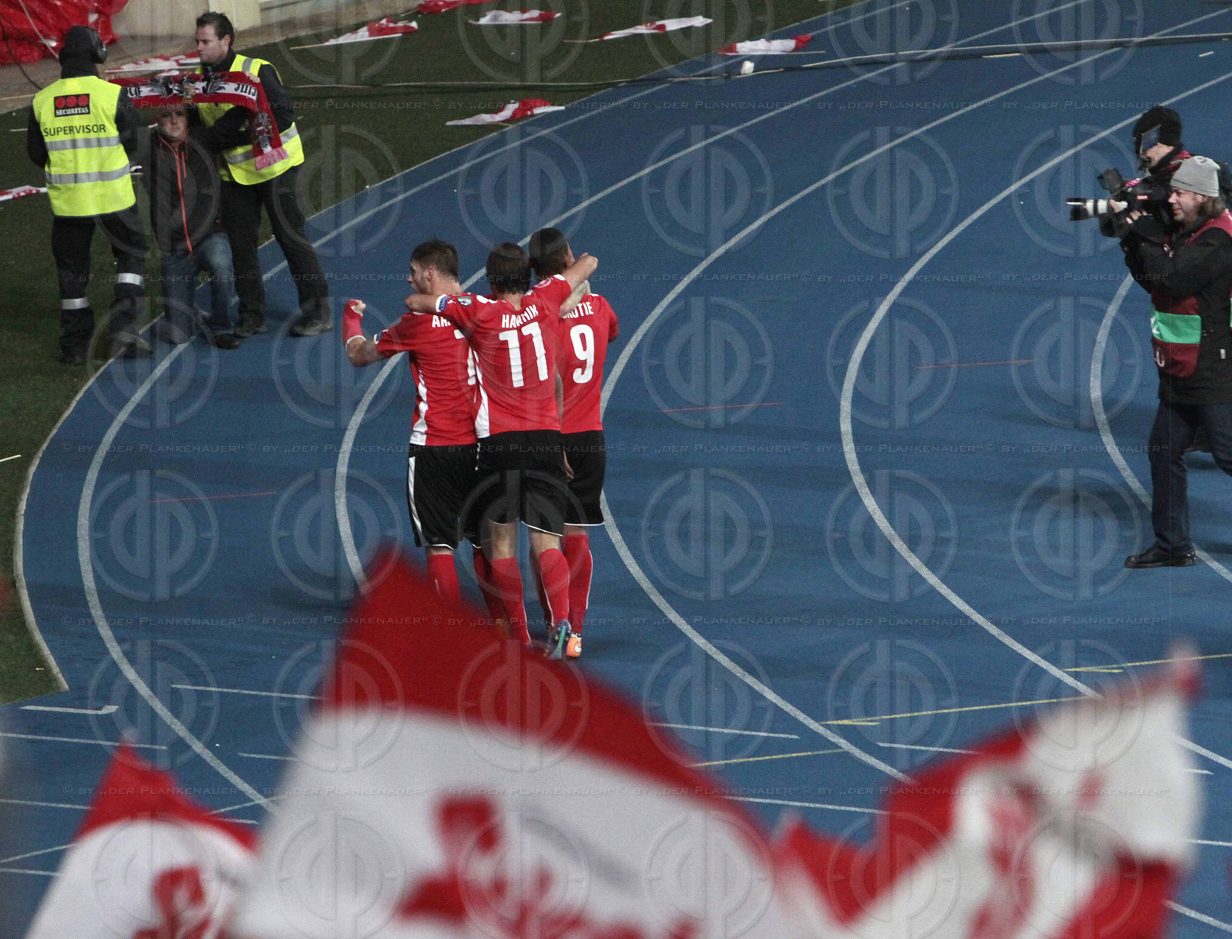 EM-Qualifikationsrunde Oesterreich vs. Russland (1:0)