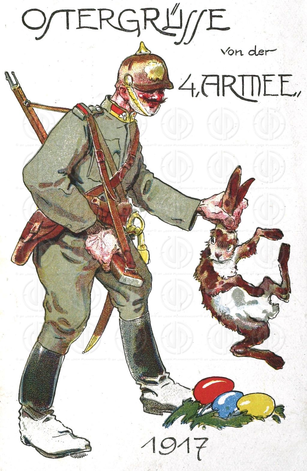 Ostermotiv Osterhase