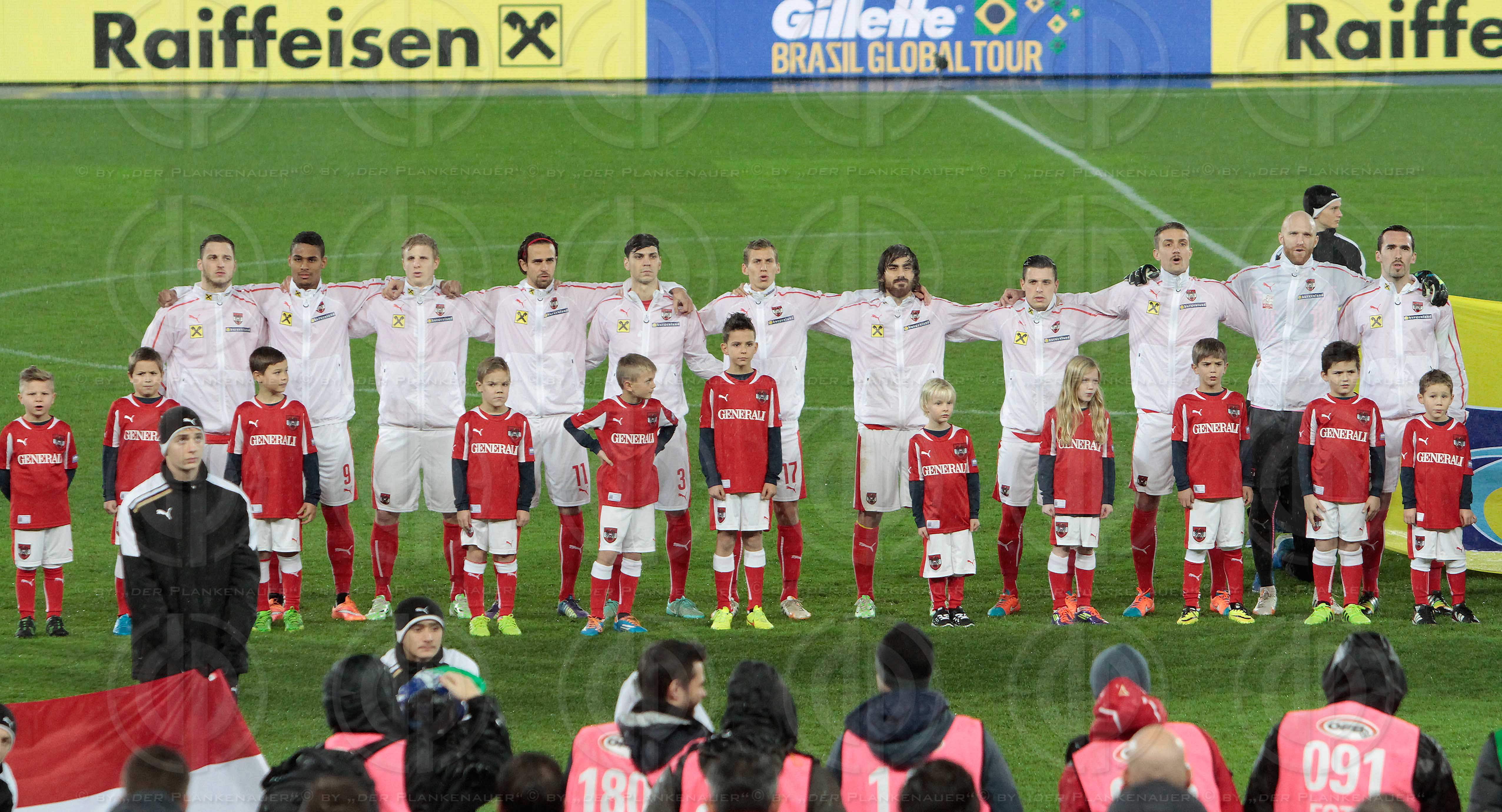 Freundschaftliches Laenderspiel Oesterreich vs. Brasilien (1:2)