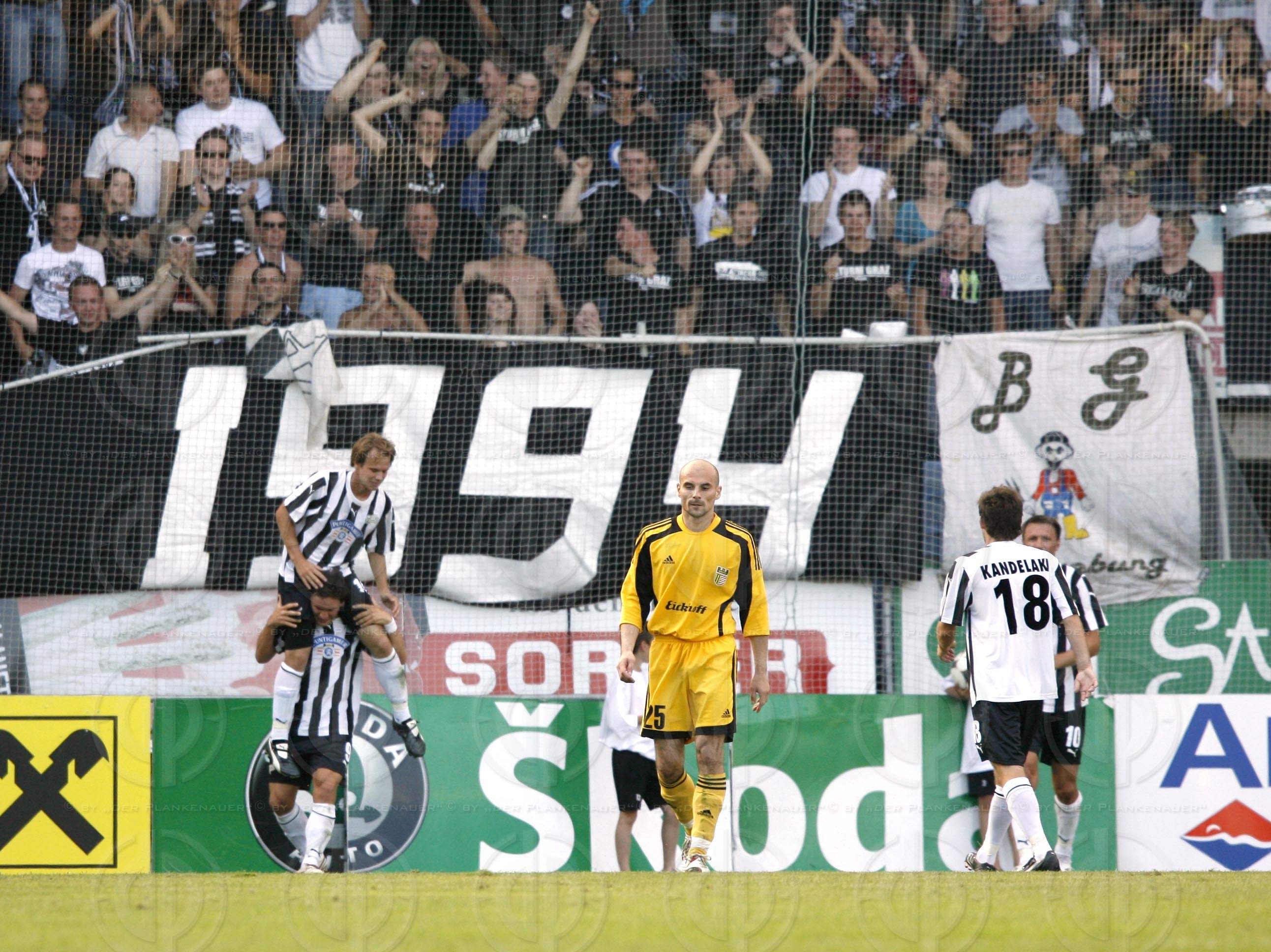 Intertoto Cup SK Sturm vs. FC Shahktyor Soligorsk (2:0)