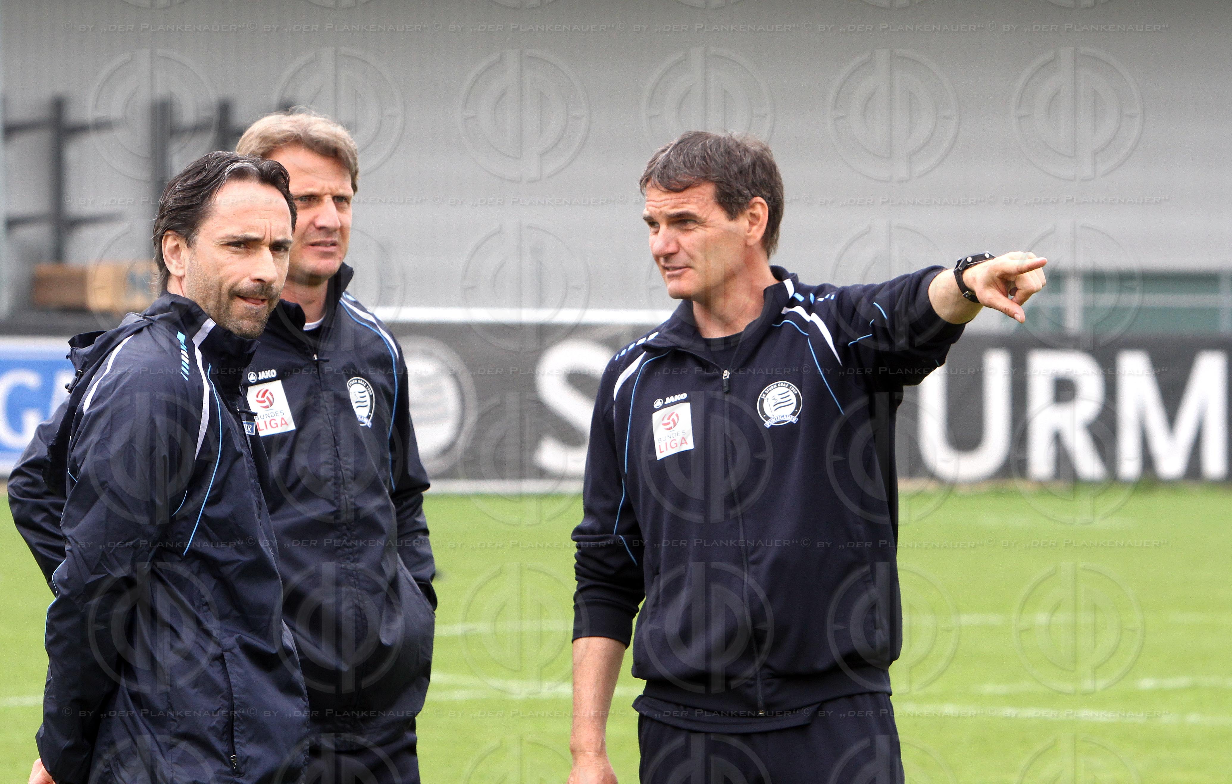 SK Sturm Training - Markus SCHOPP neuer Trainer