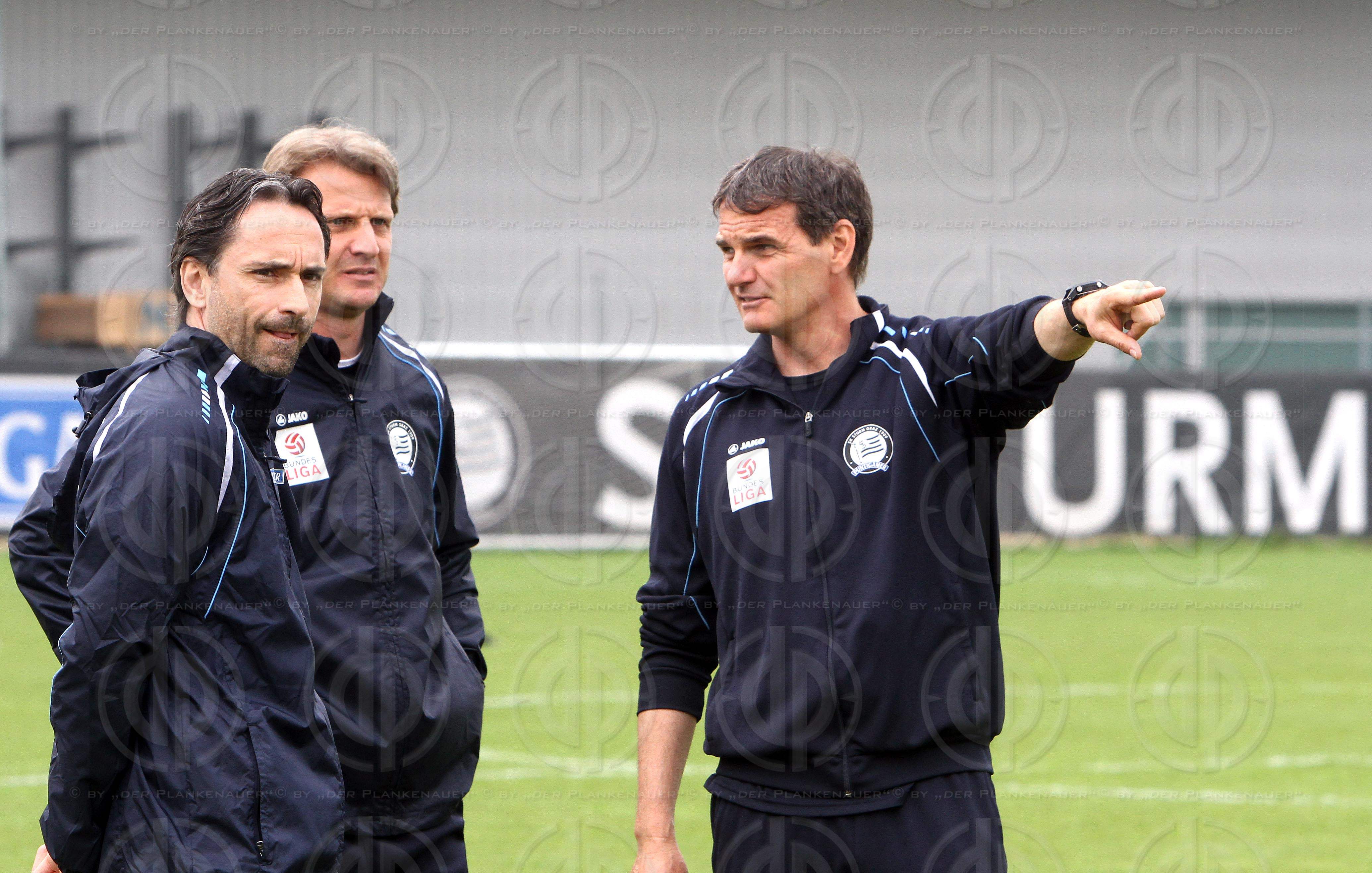 SK Sturm Training - Markus SCHOPP neuer Trainer