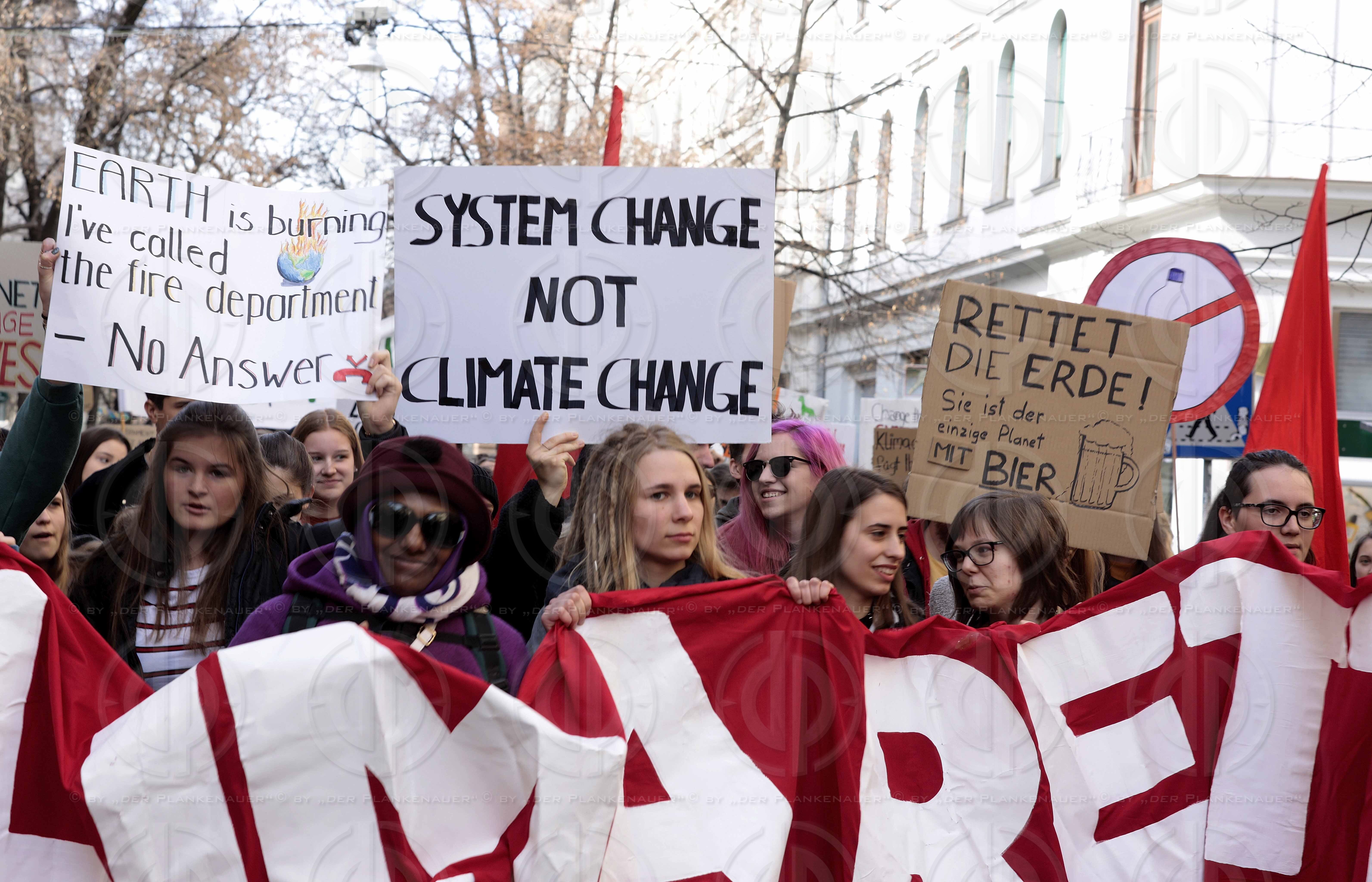Protestdemo fürs Klima - Graz
