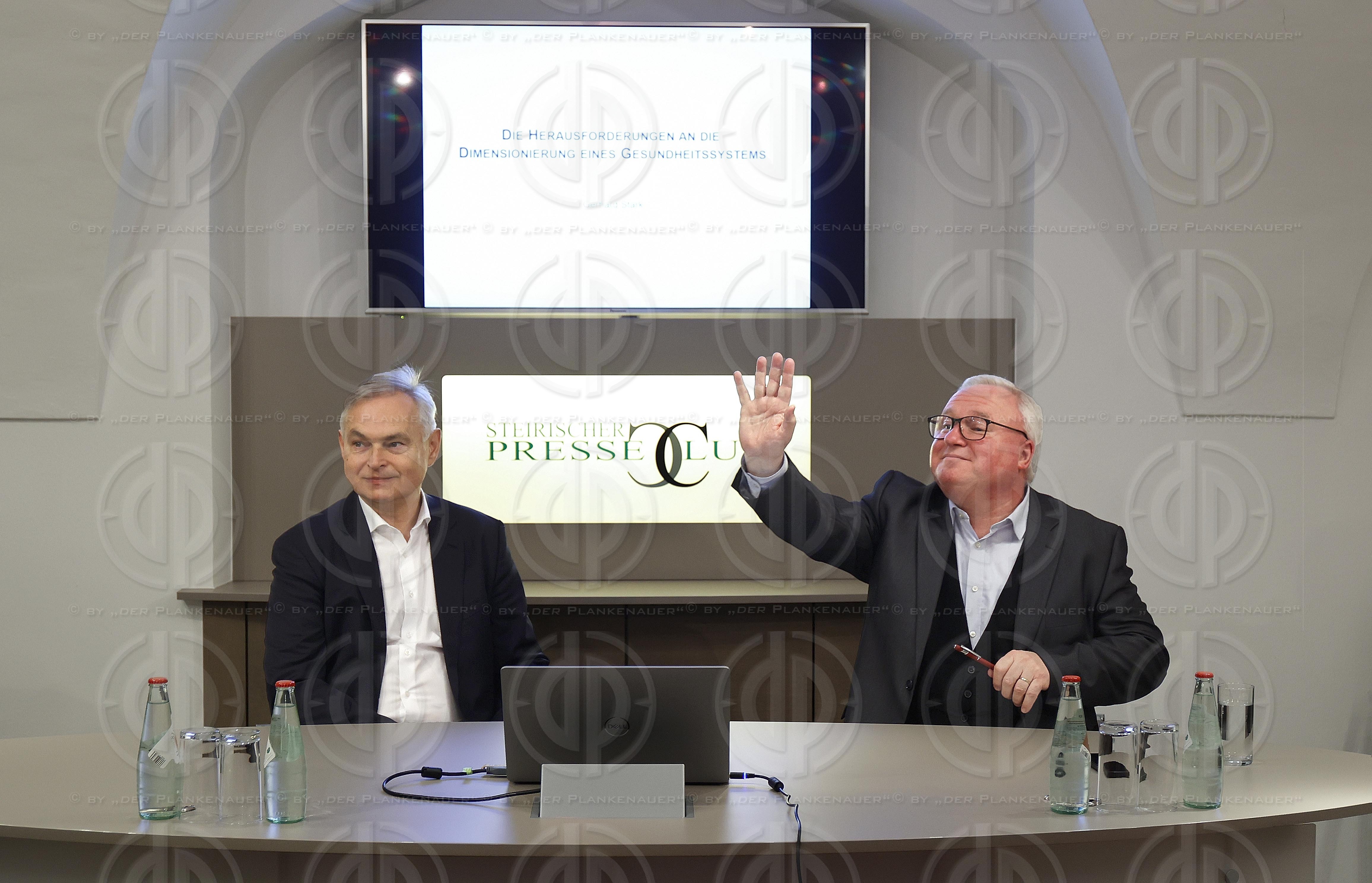 Presseclub-Talk mit Univ.-Prof. Ing. Dr. Gerhard STARK (KAGes)  