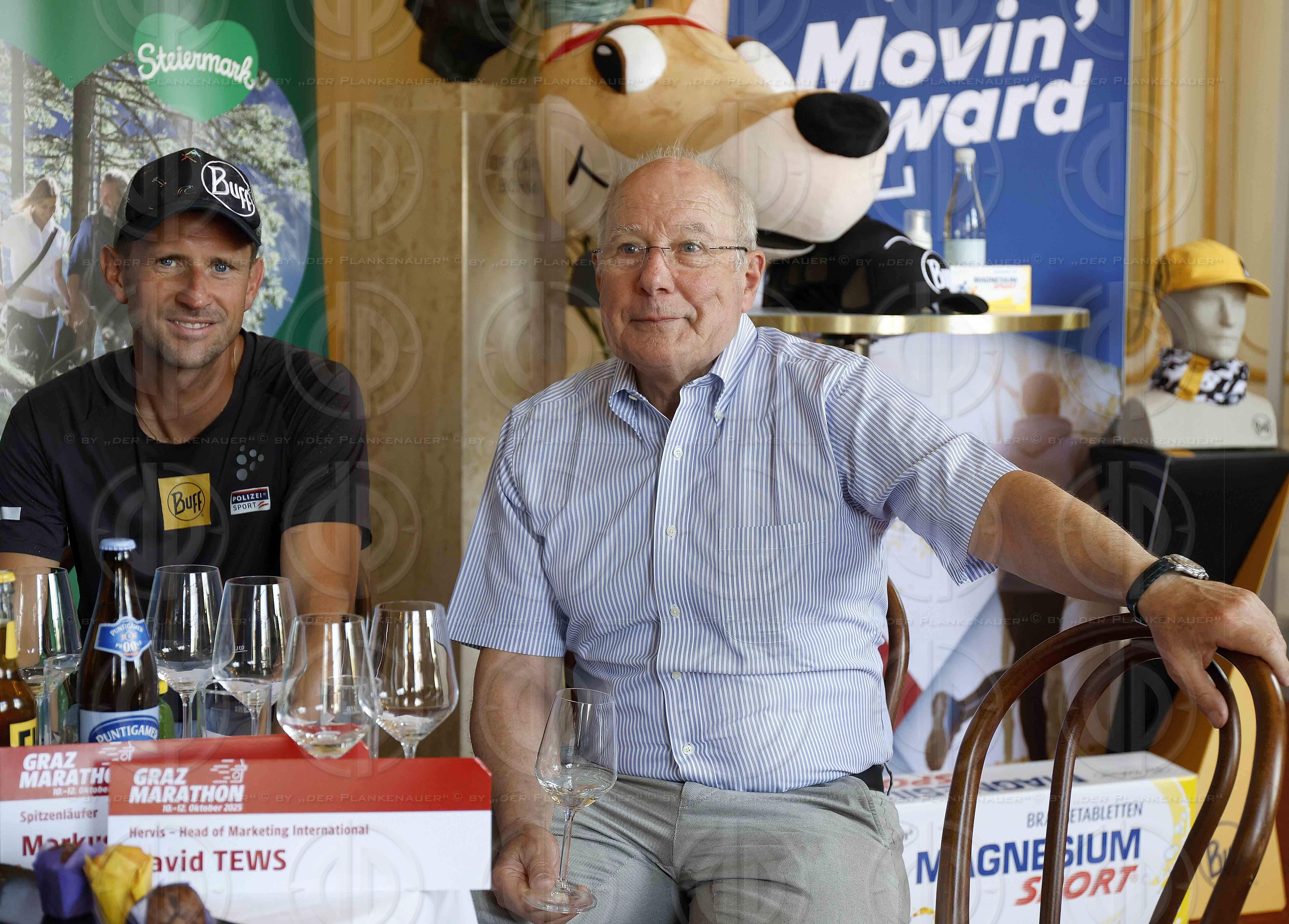 Graz Marathon Pressekonferenz und Weinverkostung am 05.06.2025