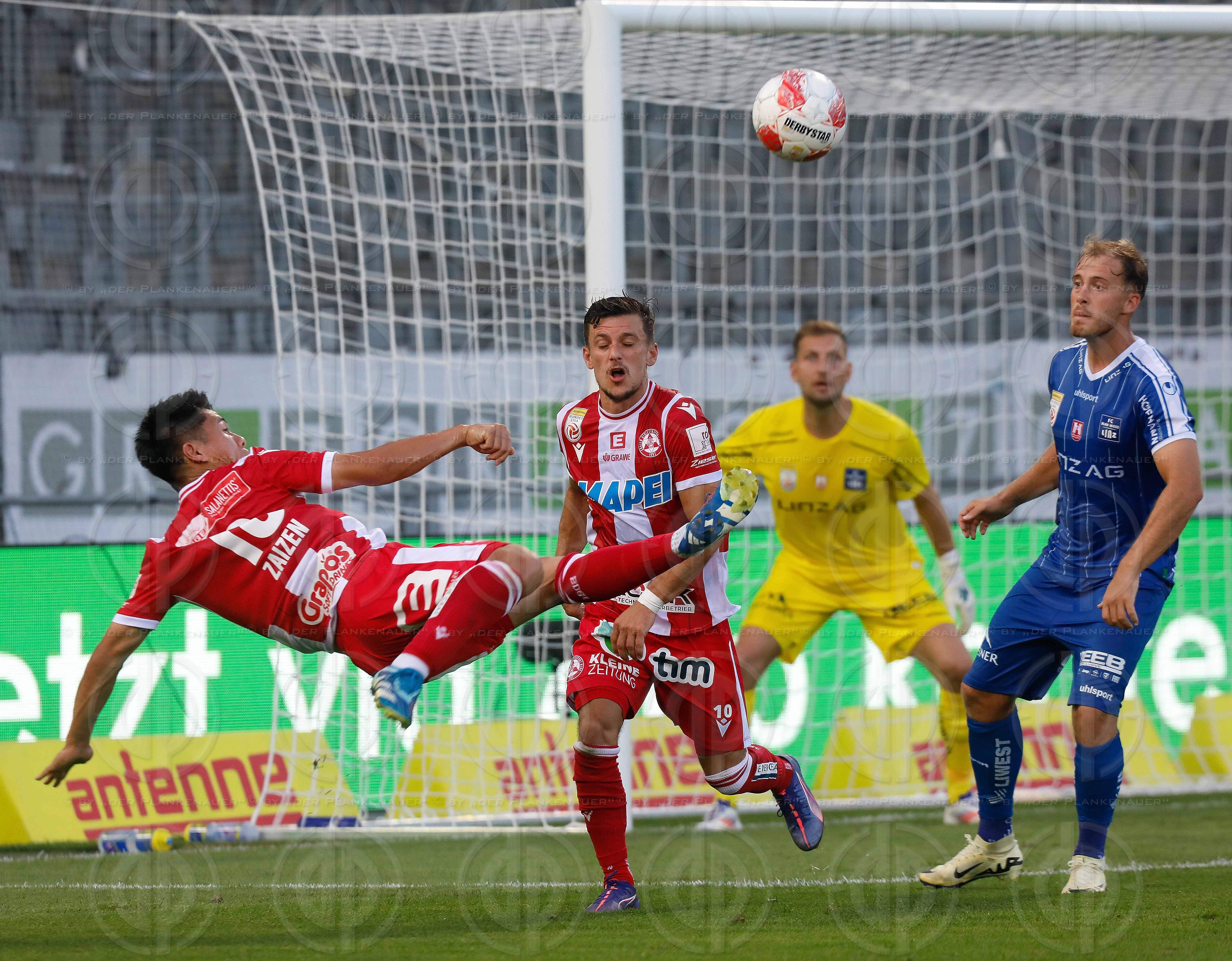 GAK 1902 vs. FC Blau Weiß Linz (2:2) am 17.08.2024