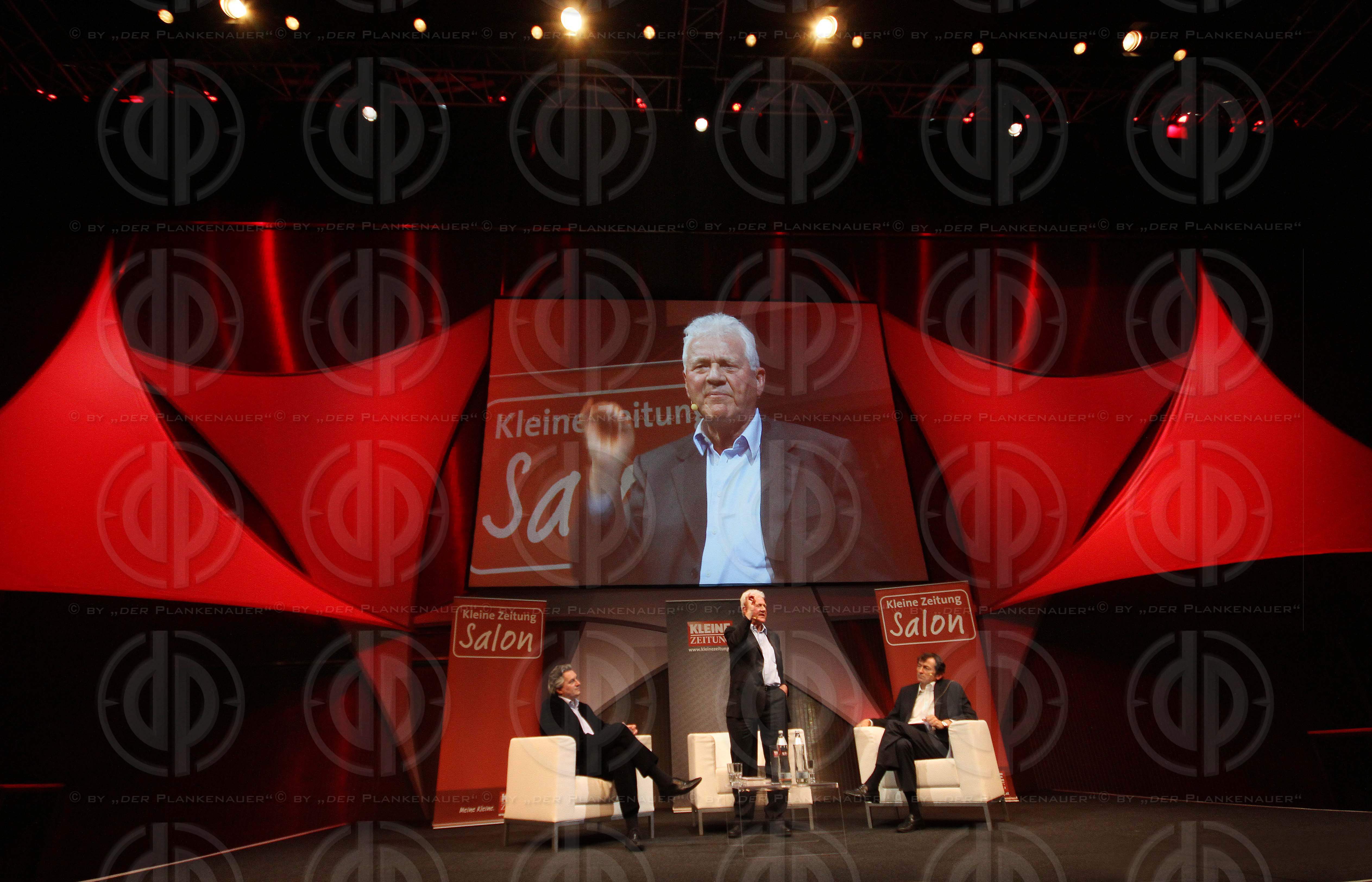 Frank Stronach im Gespräch
