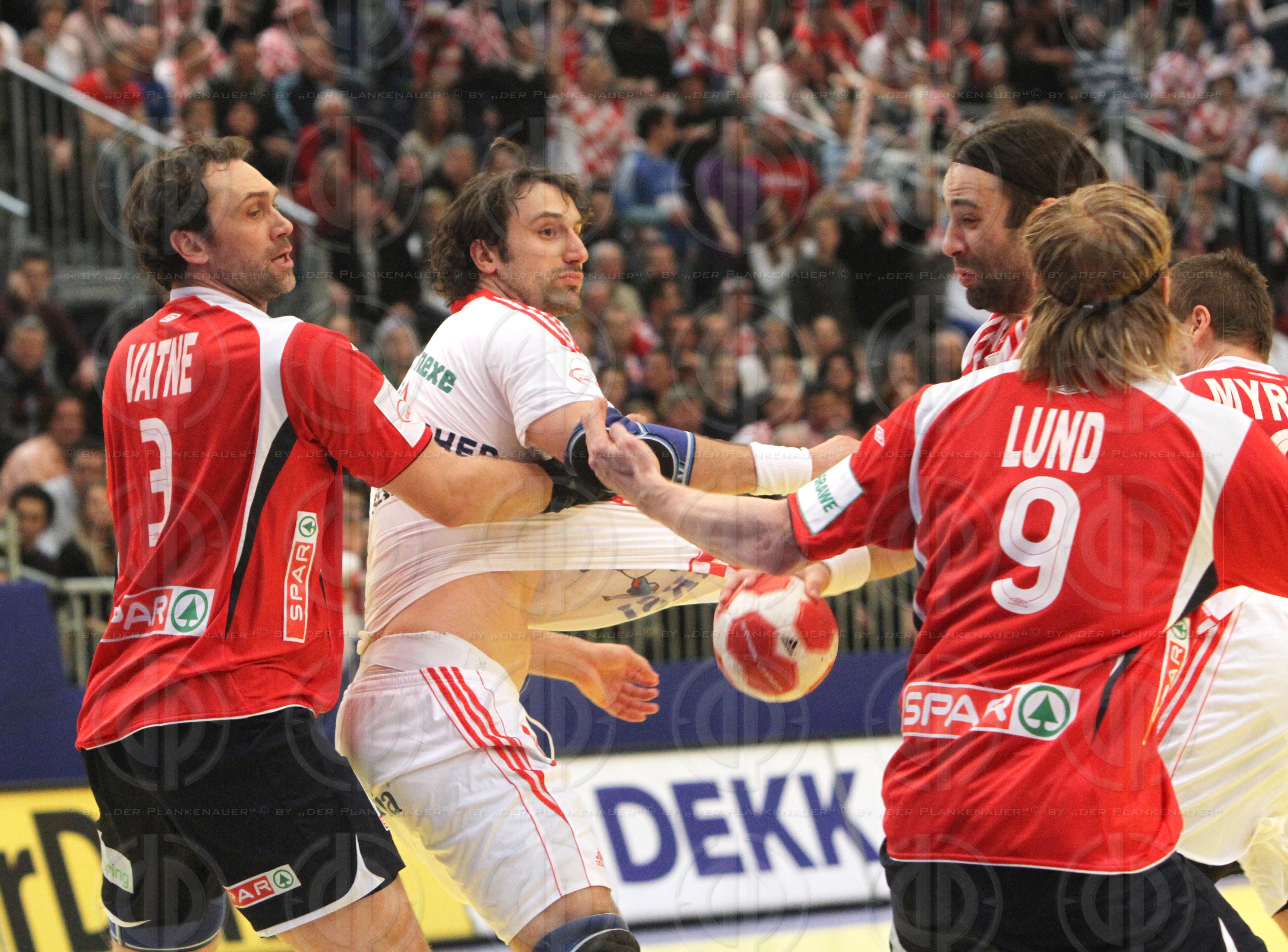 Euro 2010 Austria Kroatien vs. Norwegen (25:23)