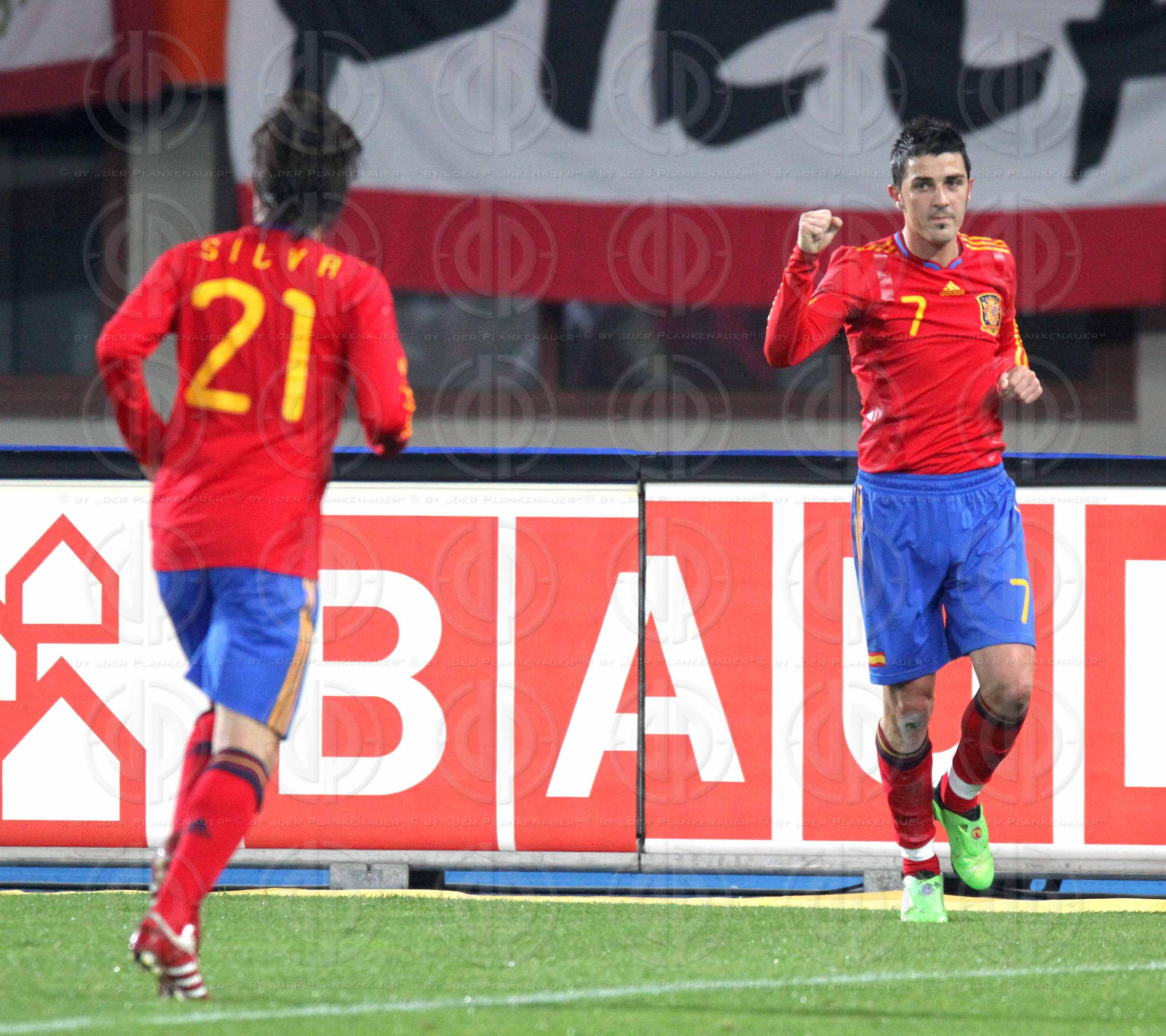 Länderspiel Österreich vs. Spanien (1:5)