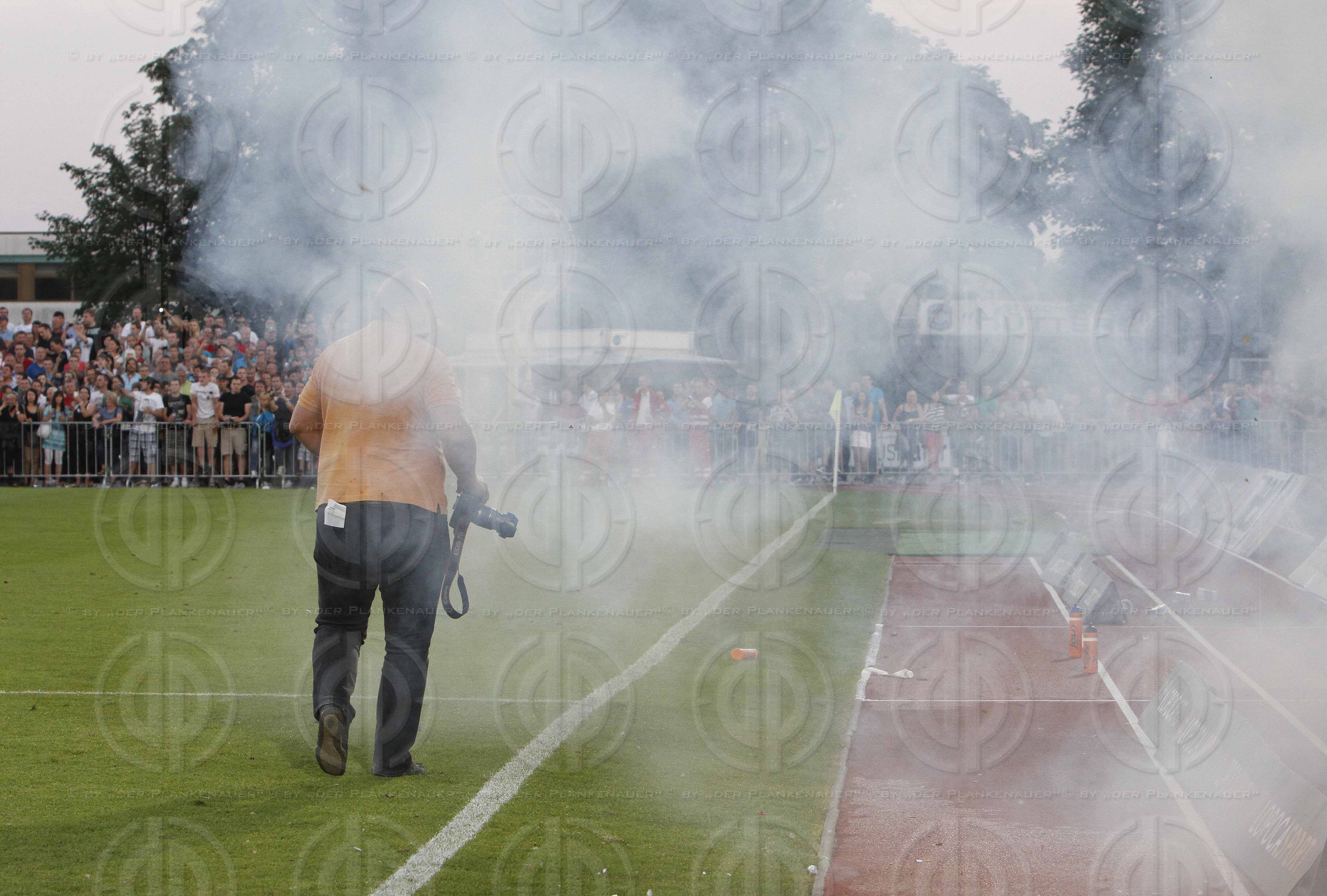 Relegation Hartberg vs. GAK (3:0, Spielabbruch)