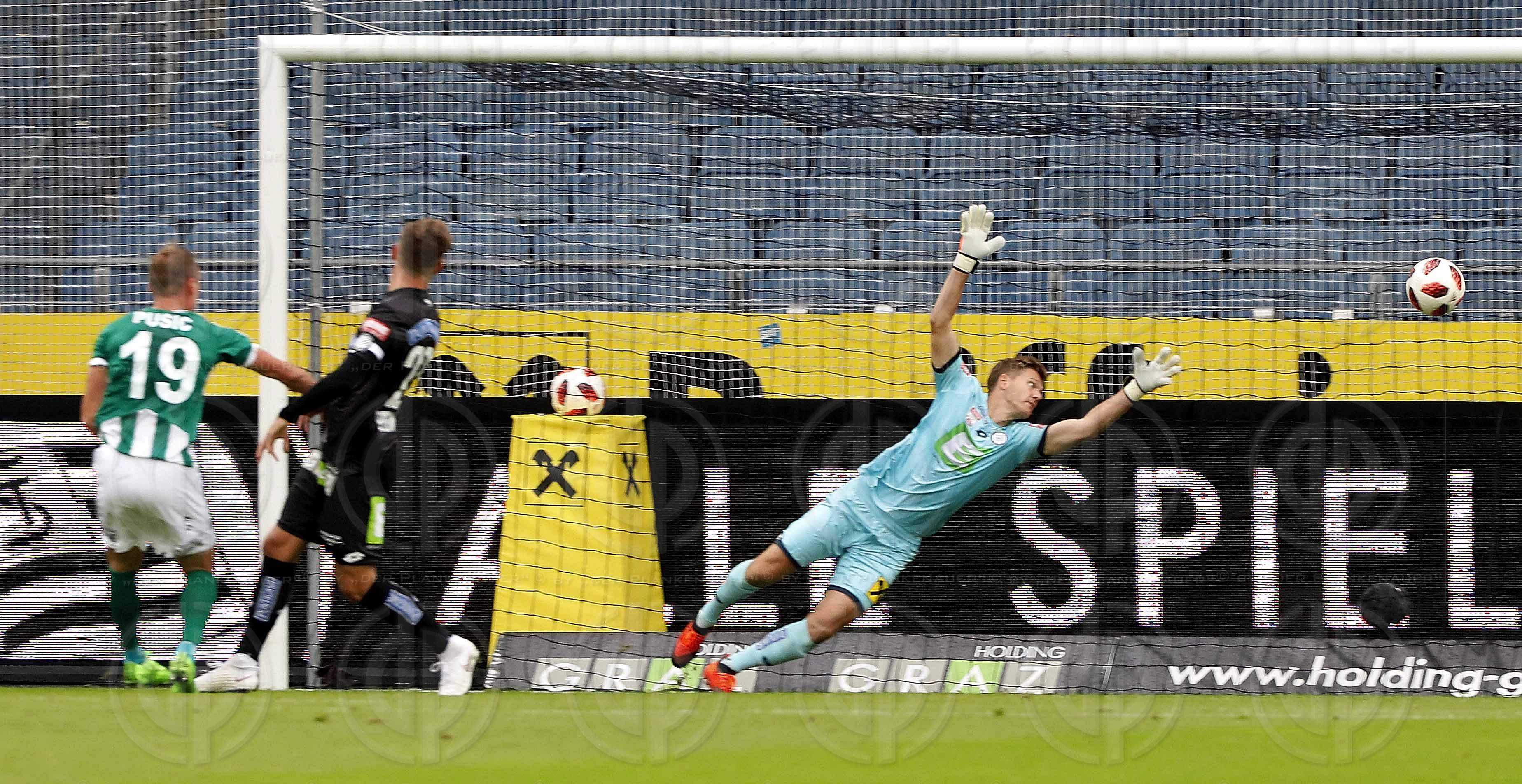 SK Sturm vs. SV Mattersburg (1:2)