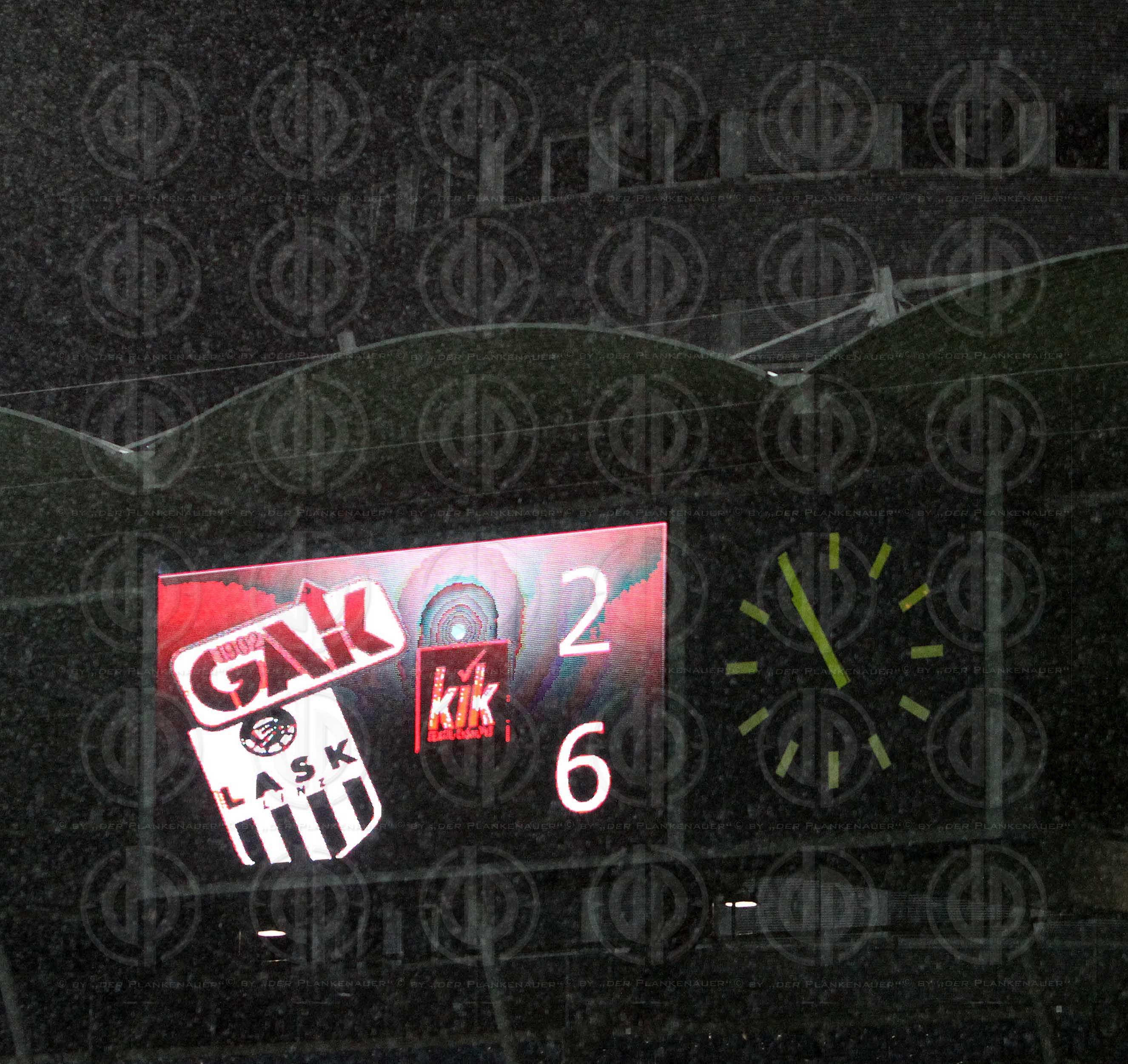 GAK 1909 vs. LASK Linz (2:6)