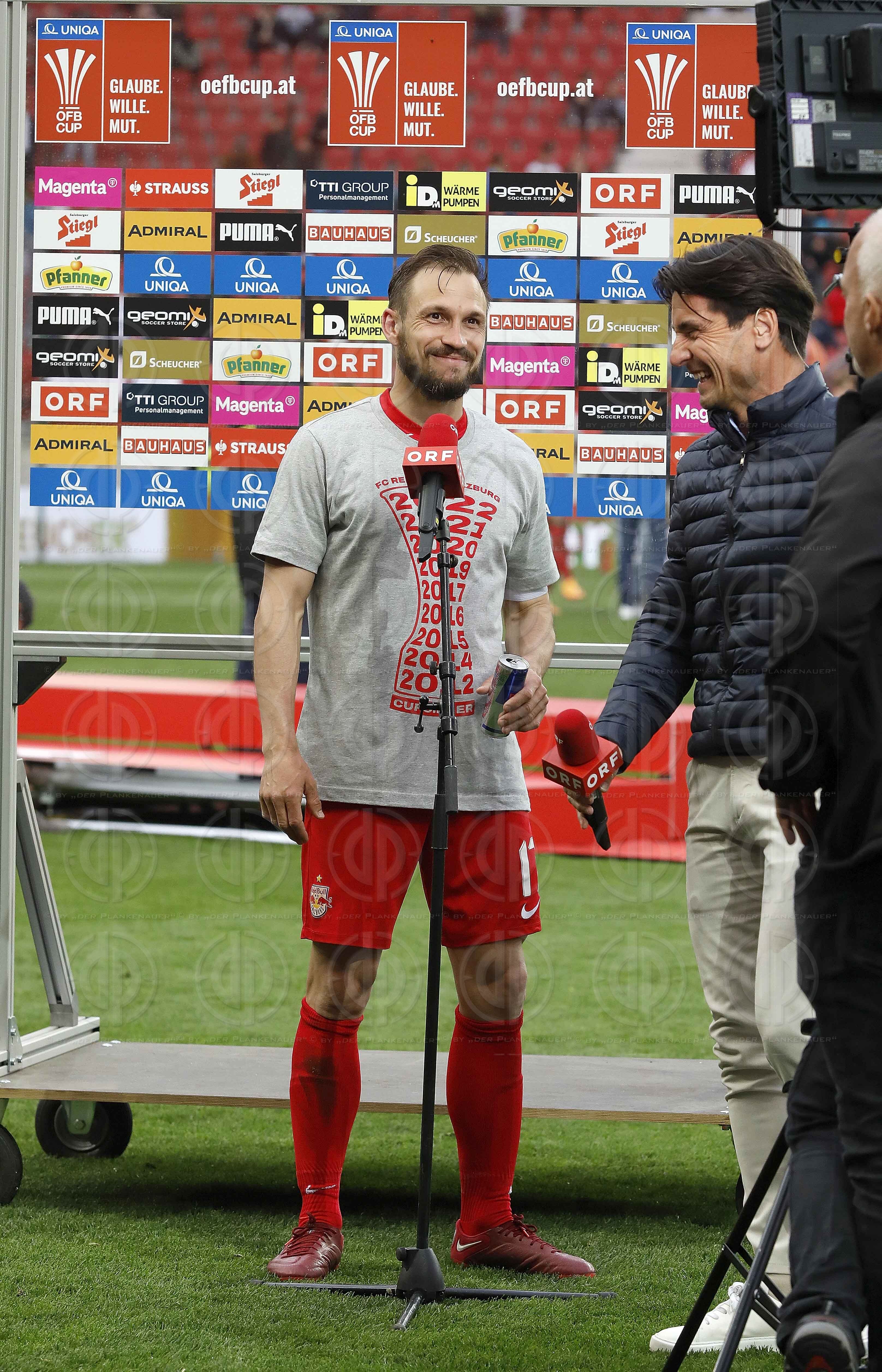 Cup Finale Red Bull Salzburg vs. SV Ried (3:0) am 01.05.2022