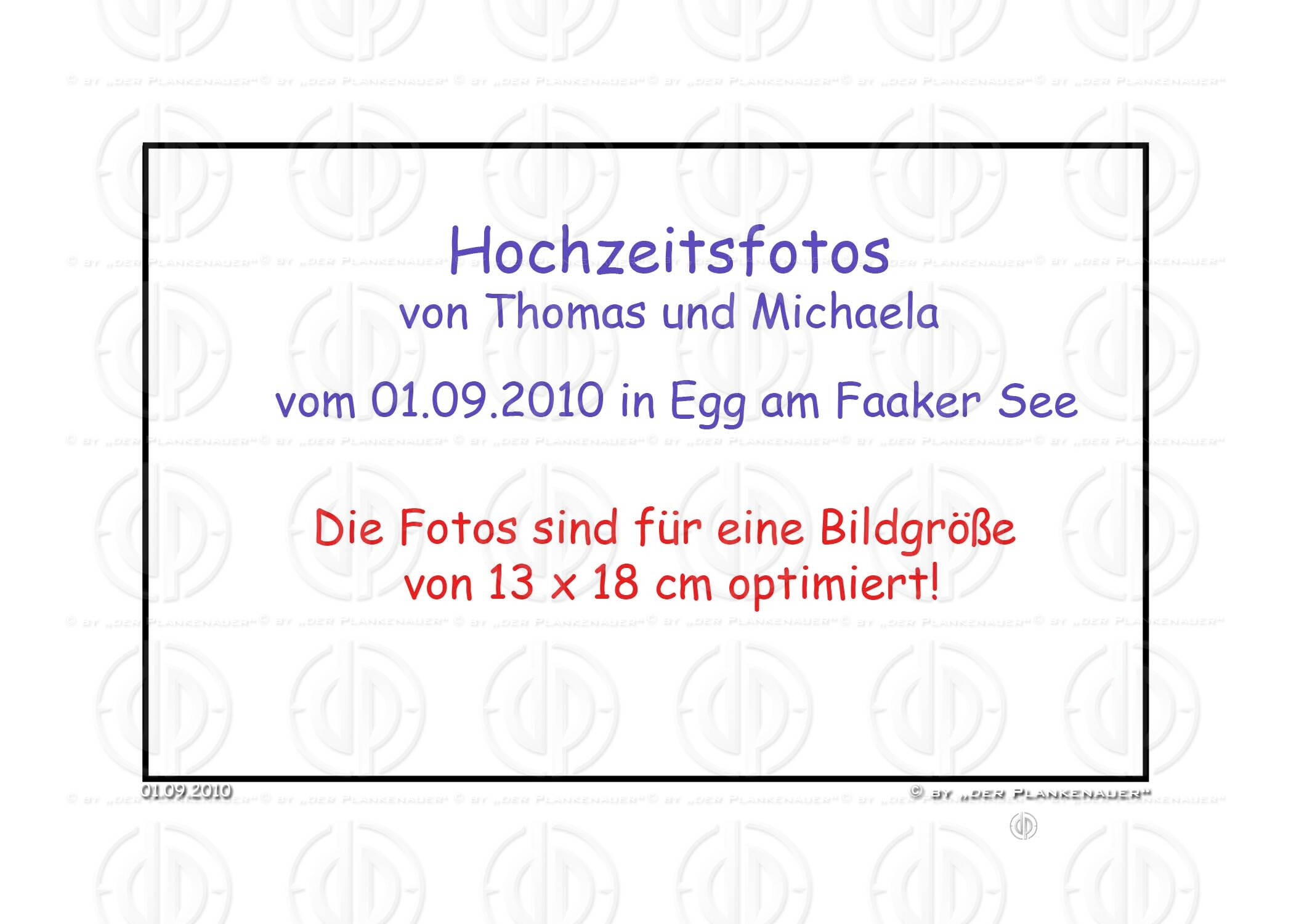 Hochzeit Thomas und Michaela