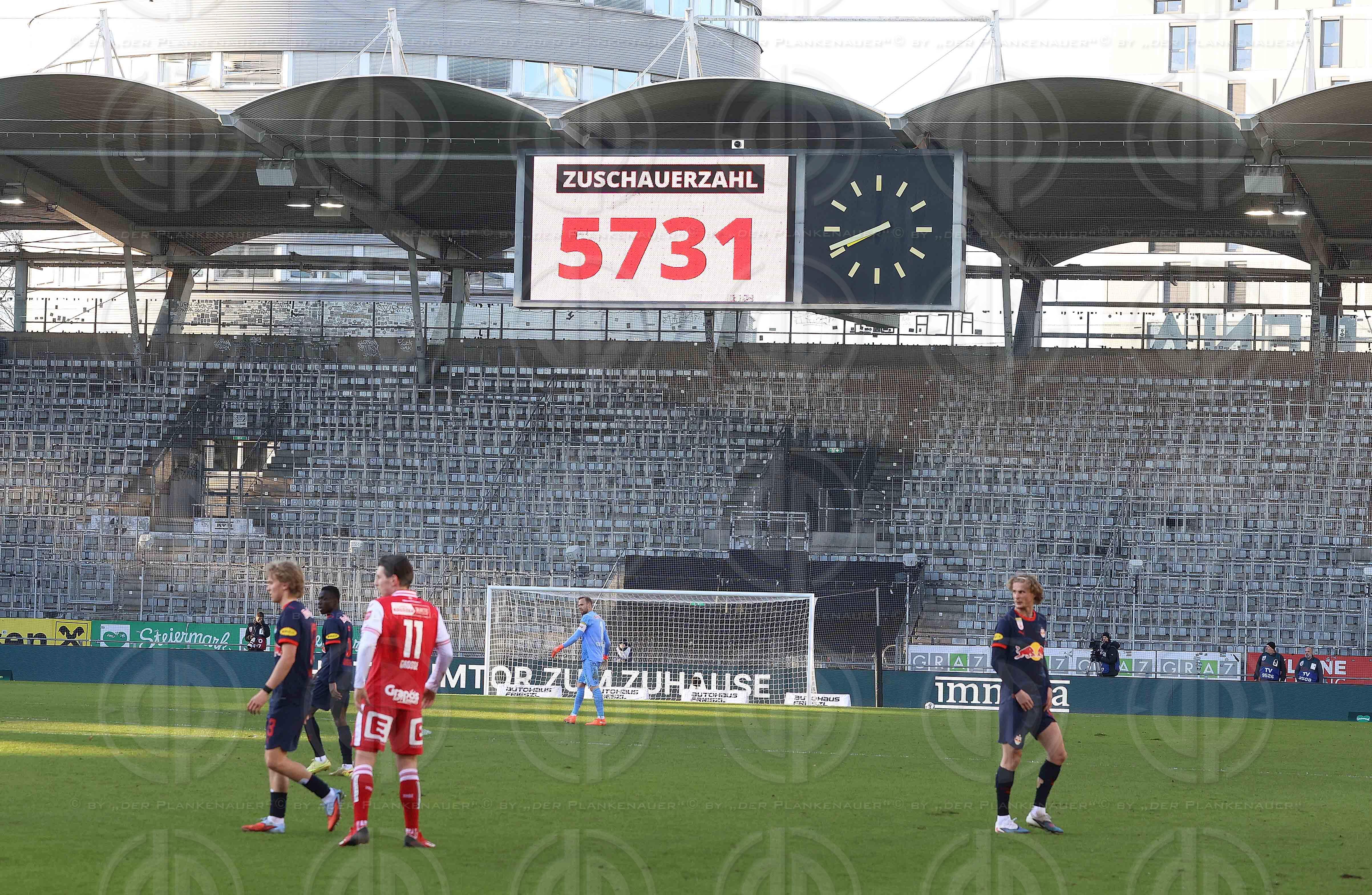 GAK vs. Red Bull Salzburg (1:1) am 15.02.2026